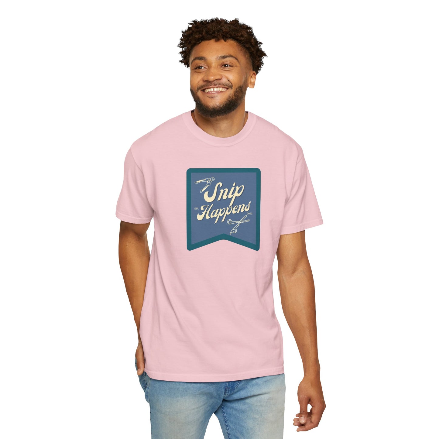 Snip Happens T-Shirt - Fun & Casual Apparel for Stitching Lovers