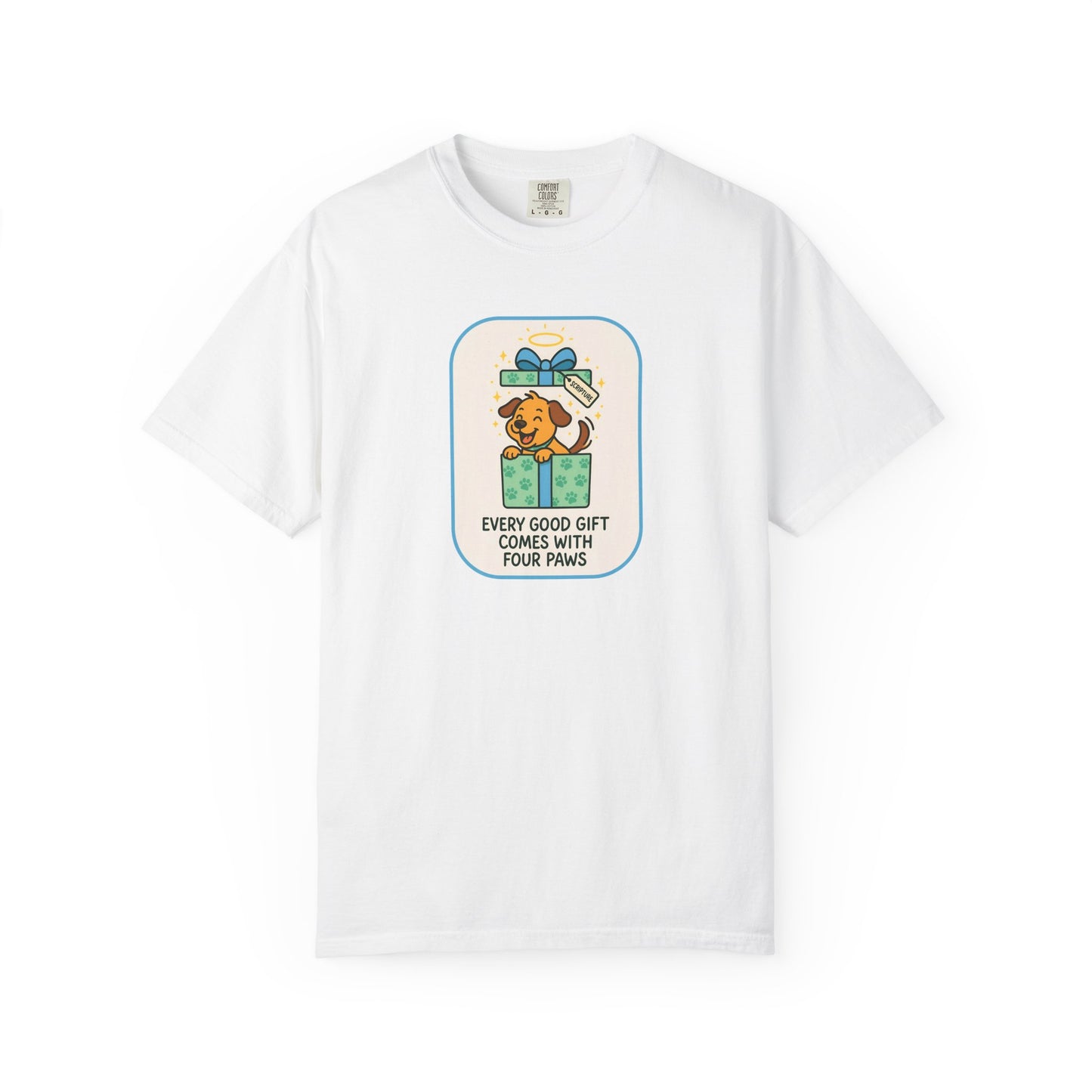 Dog Lover's Gift Tee - Every Good Gift Comes with Four Paws, Pet Owners, Animal Lover Shirt, Unique Gift for Dog Lovers, Casual [...]