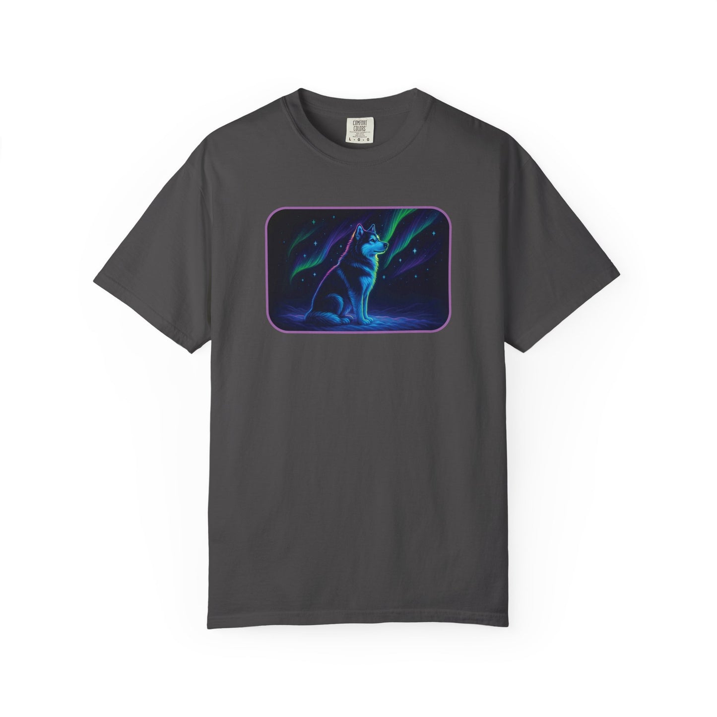 Alaskan Malamute Northern Lights T-shirt