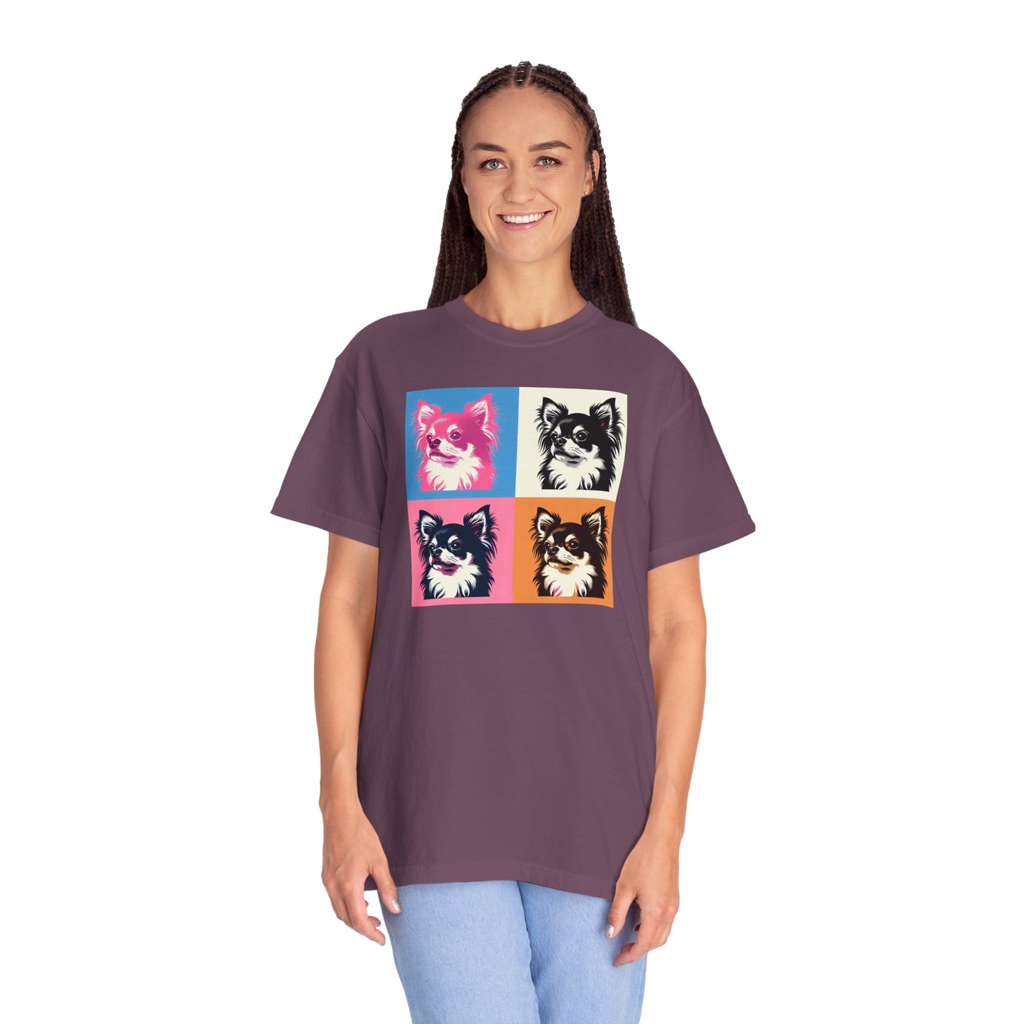 Colorful Chihuahua Unisex T-Shirt - Fun & Playful Pet Lover Gift