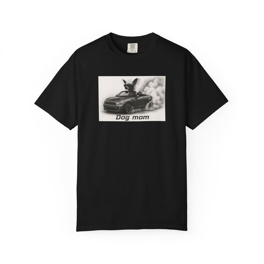 Dog Mom - Chinese Crested- “Cool Dogs in Cool Cars” T-Shirt Collection! 🐶🚗