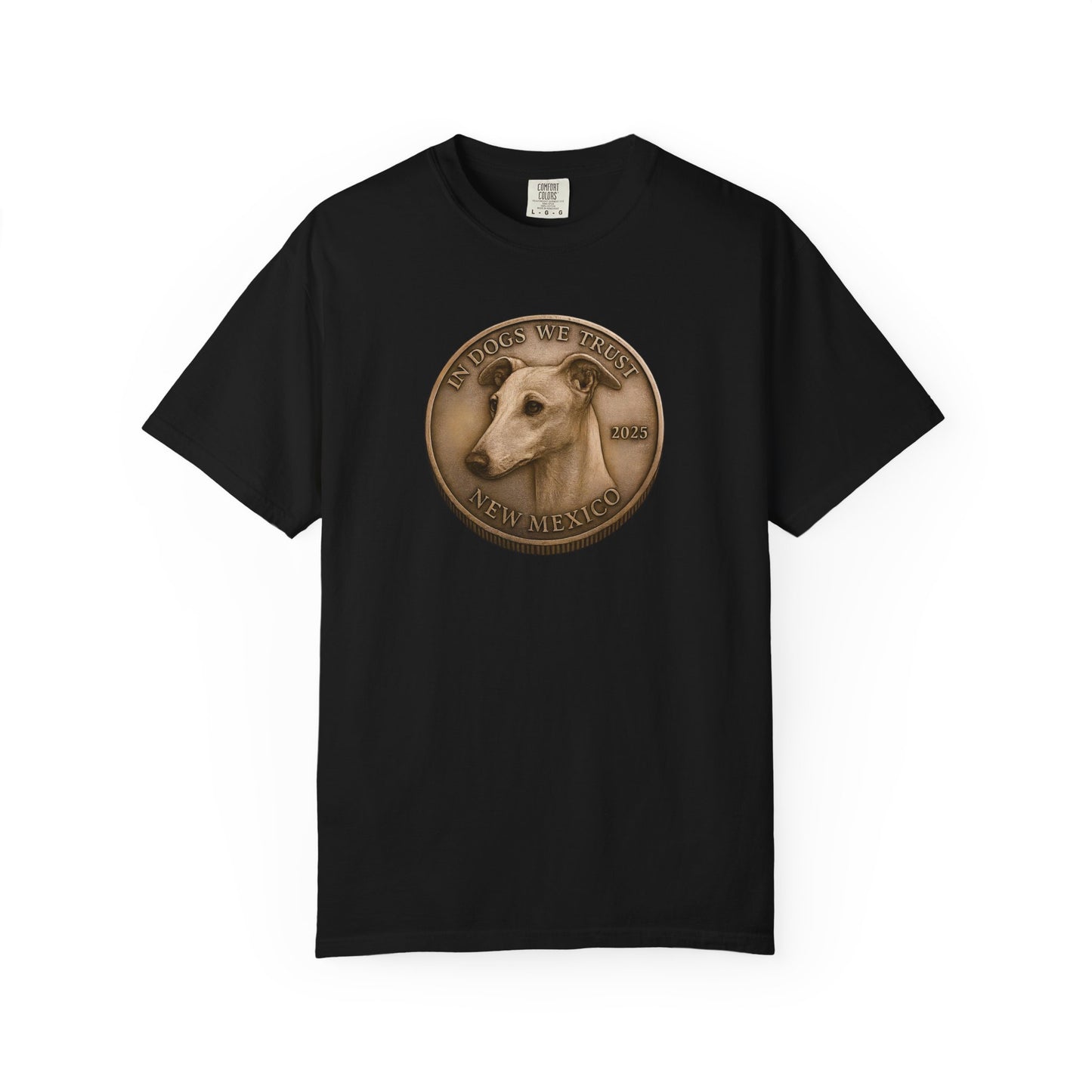 New Mexico State Coin T-Shirt Collection - Proud Dog Breed Illustrations