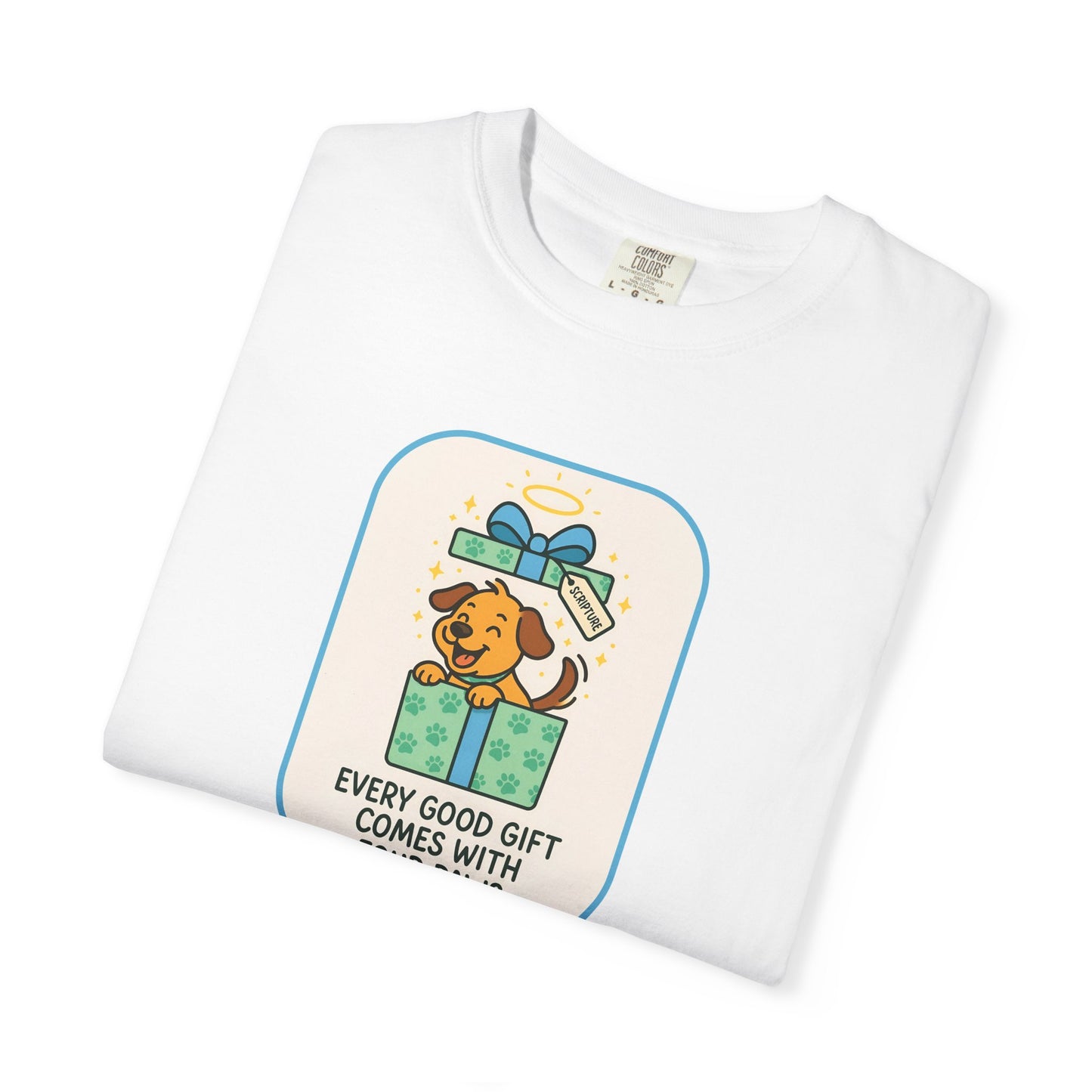 Dog Lover's Gift Tee - Every Good Gift Comes with Four Paws, Pet Owners, Animal Lover Shirt, Unique Gift for Dog Lovers, Casual [...]