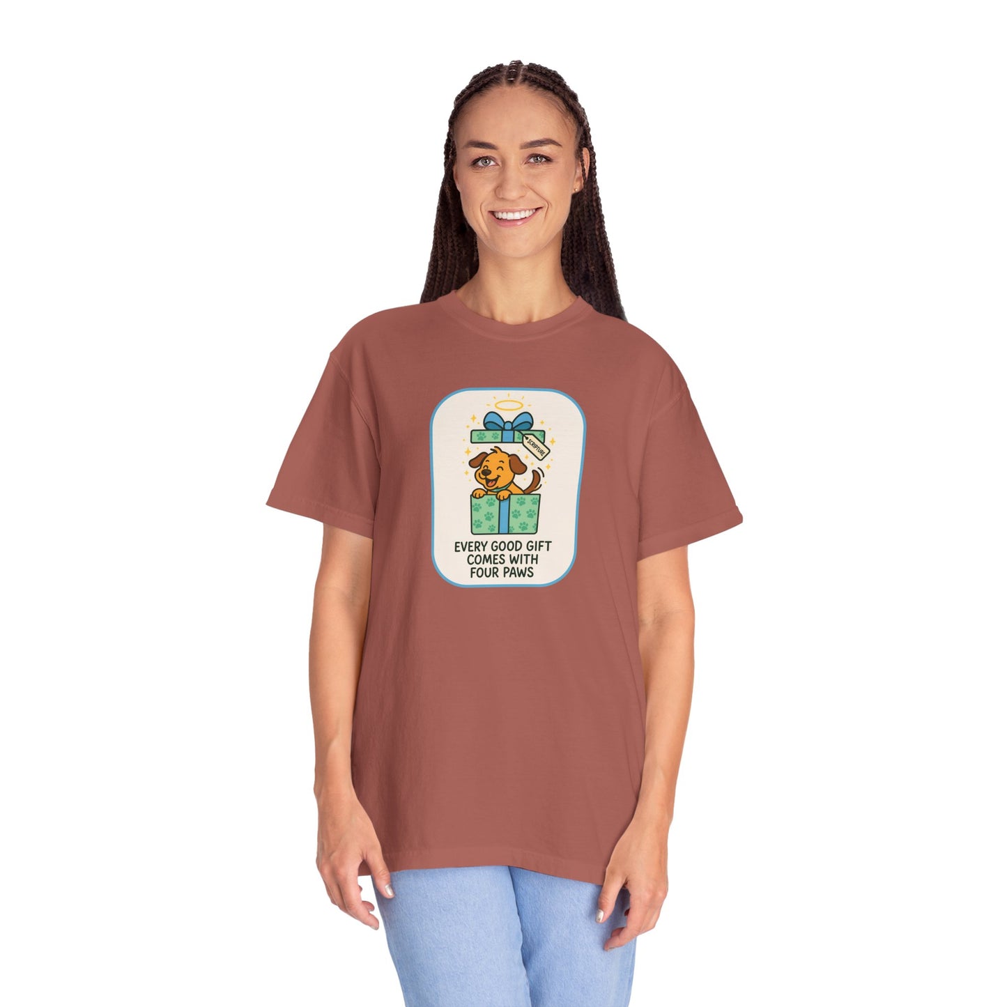Dog Lover's Gift Tee - Every Good Gift Comes with Four Paws, Pet Owners, Animal Lover Shirt, Unique Gift for Dog Lovers, Casual [...]