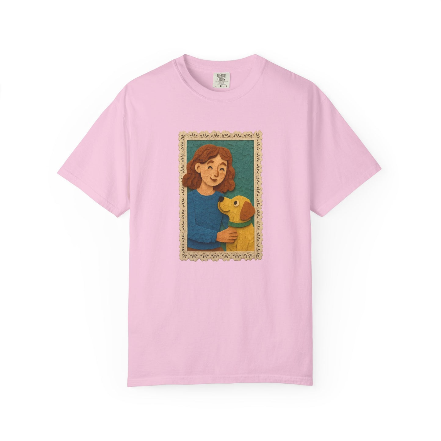 Dog Mom T-shirt - Unisex Garment-Dyed Tee for Pet Lovers