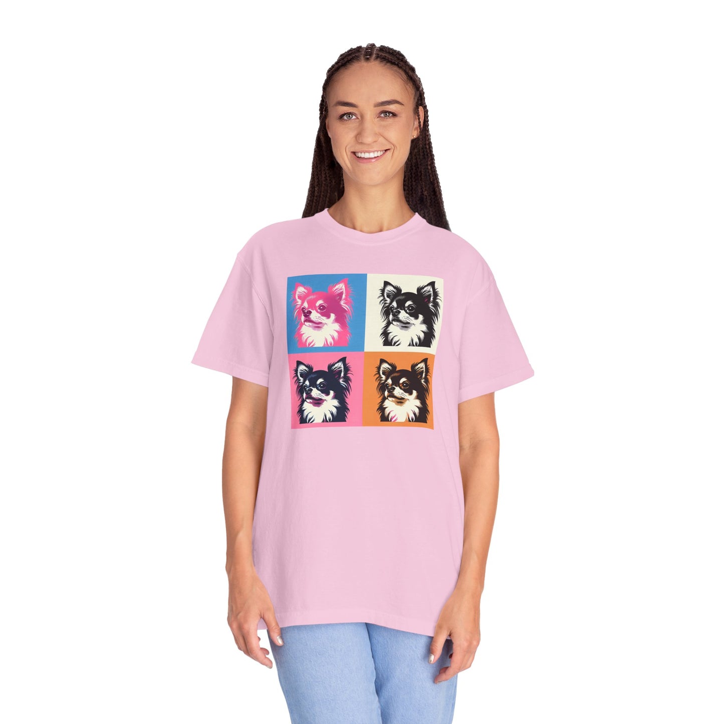 Colorful Chihuahua Unisex T-Shirt - Fun & Playful Pet Lover Gift