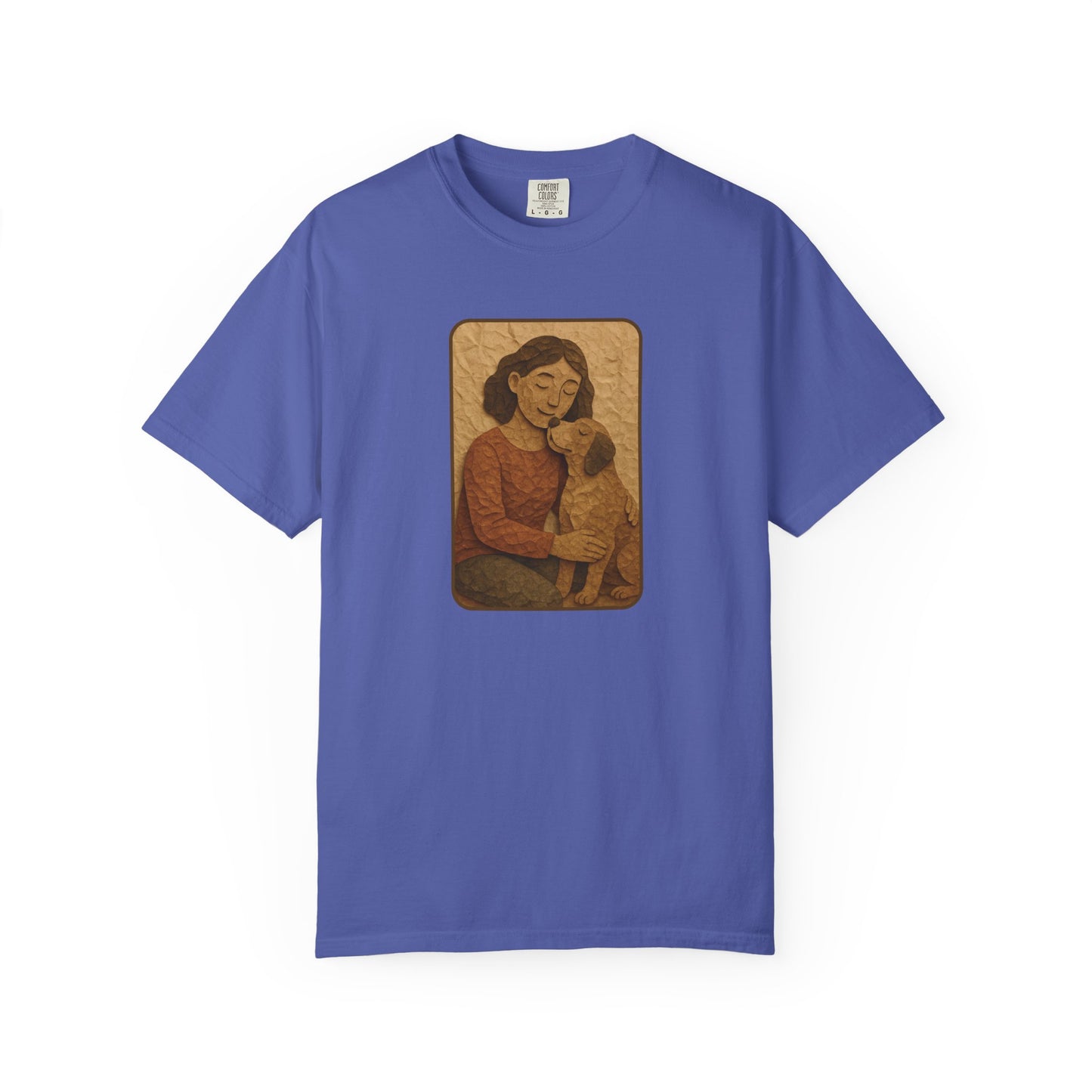 Dog Mom T-shirt - Unisex Garment-Dyed Tee for Pet Lovers