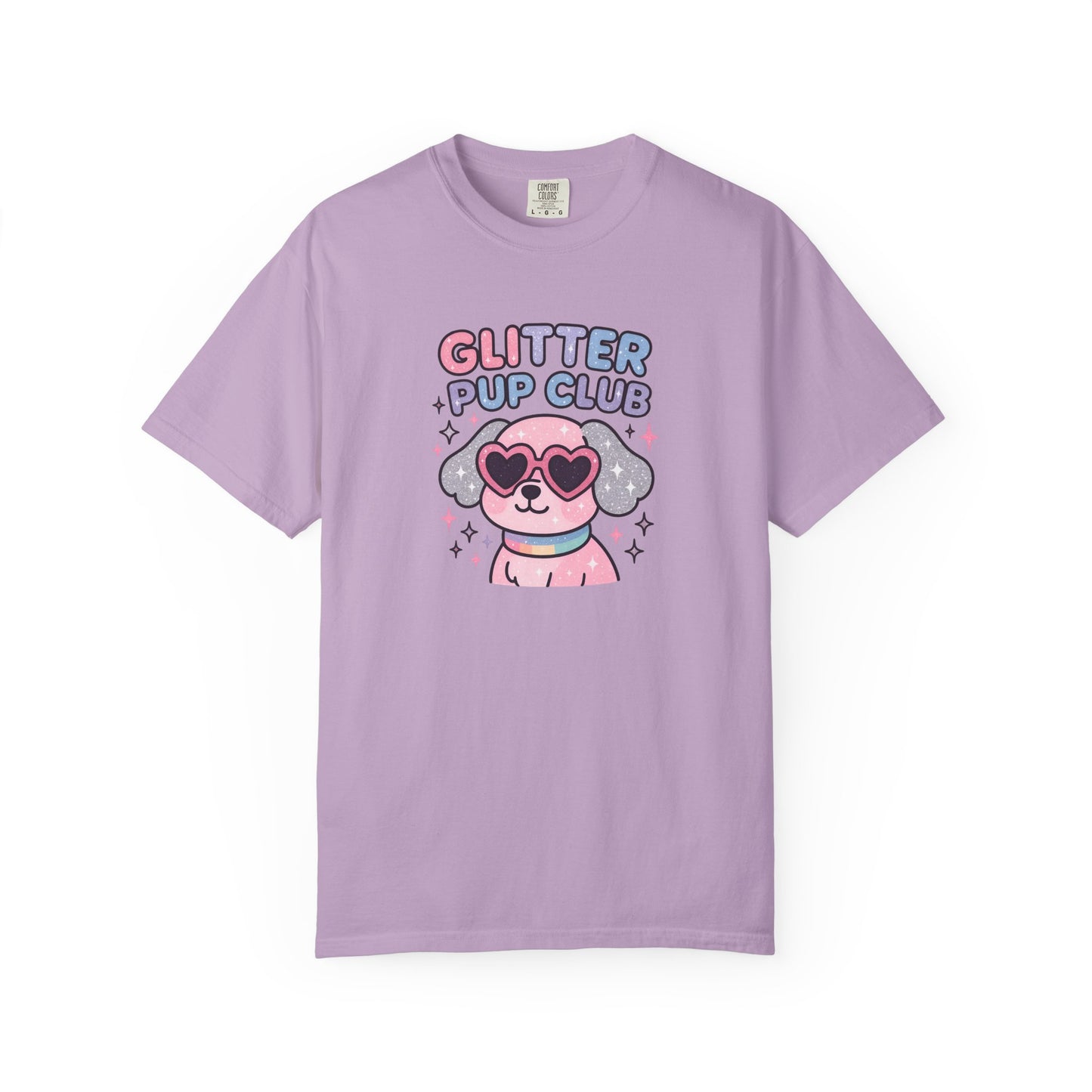 Glitter Pup Club Unisex T-Shirt, Cute Dog Tee, Pet Lovers Gift, Fun Casual Wear, Animal Lover Shirt, Summer Essentials