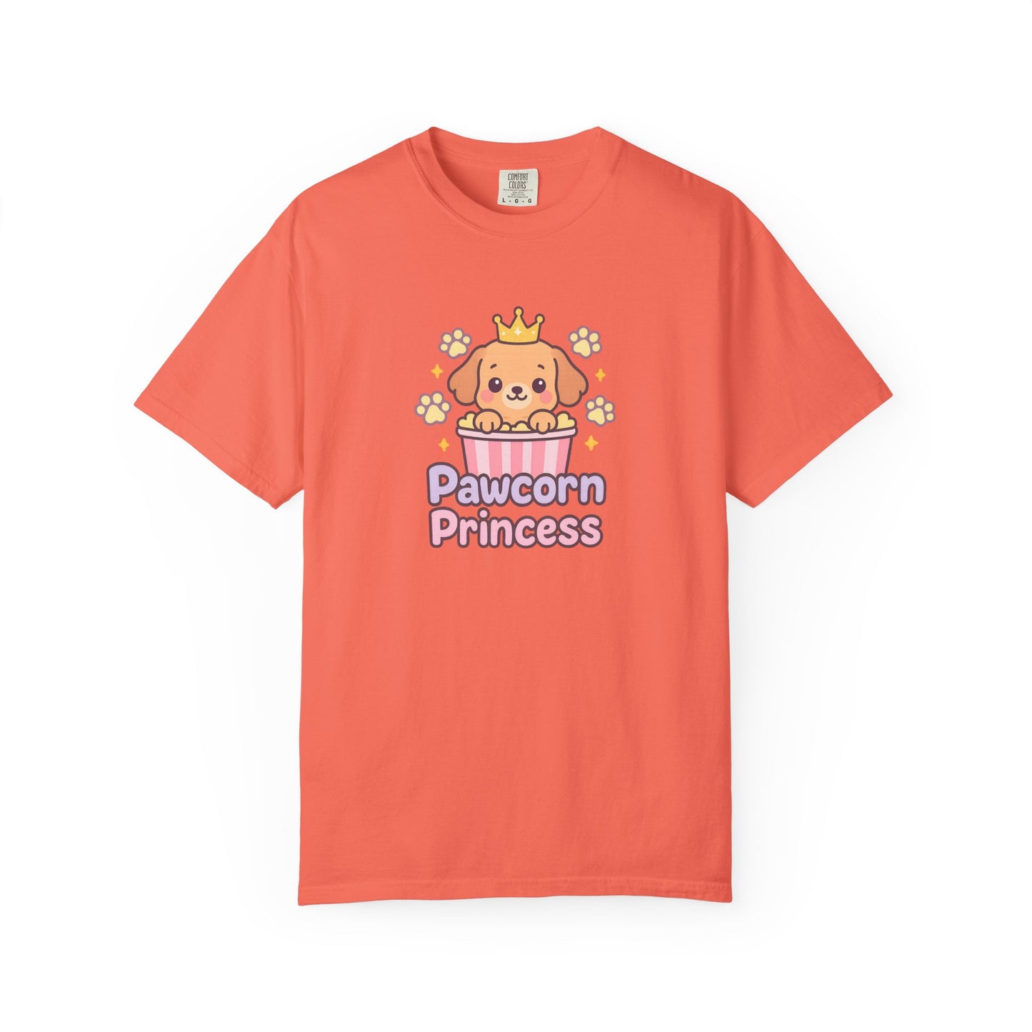 Pawprint Princess T-Shirt, Cute Dog Lover Tee, Funny Pet Shirt, Gift for Dog Moms, Animal Lover Clothing