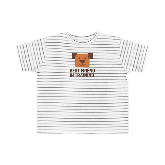 Toddler's Dog Enthusiast Tee - "Best Friend in Training" - Cute Puppy T-Shirt, Adorable Gift for Dog Lovers, Birthday, Playtime, [...]