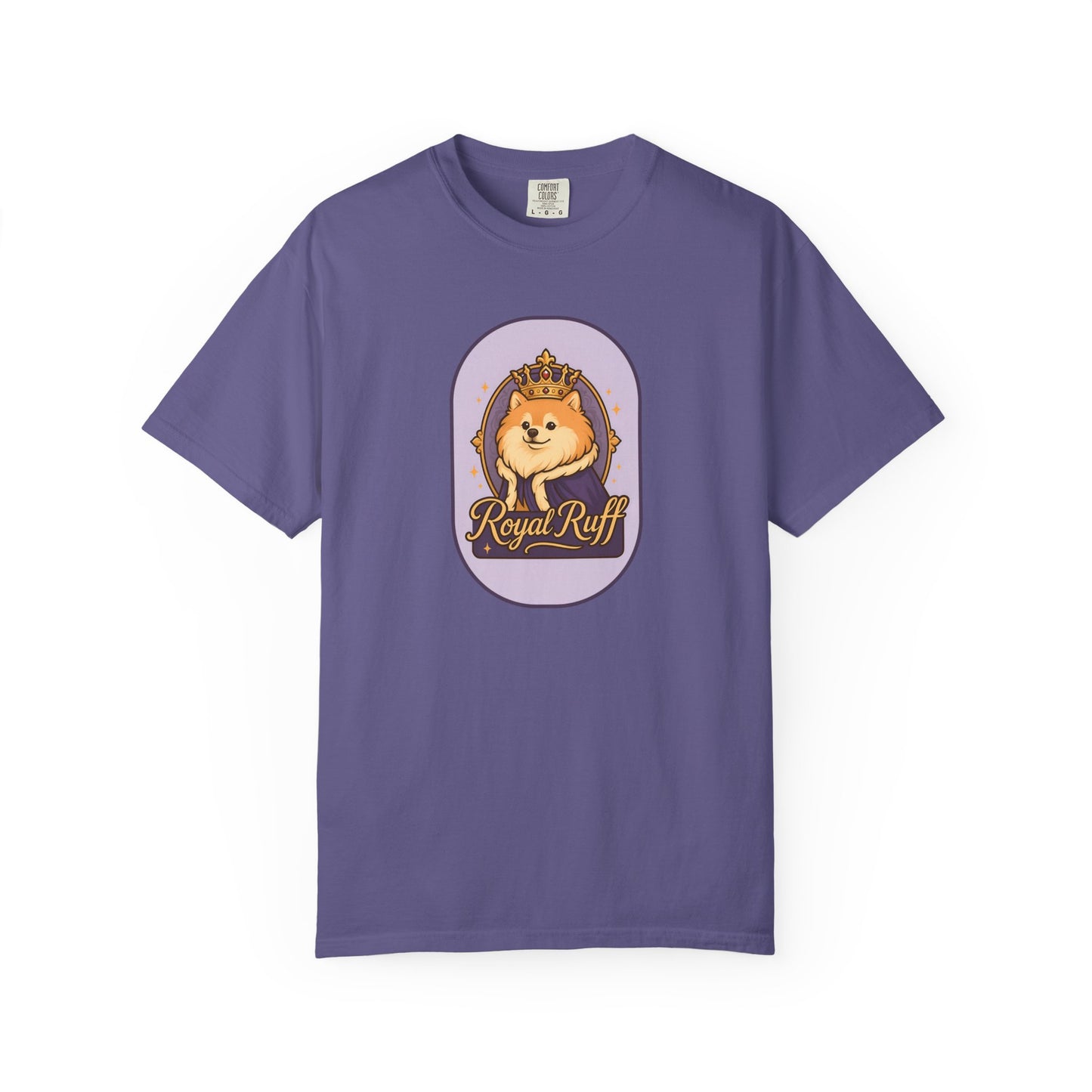 Dog Lover's Royal Ruff T-Shirt - Unisex Funny Pet Tee, Gift for Dog Parents, Cute Animal Shirt, Pet Memorial, Birthday Gift