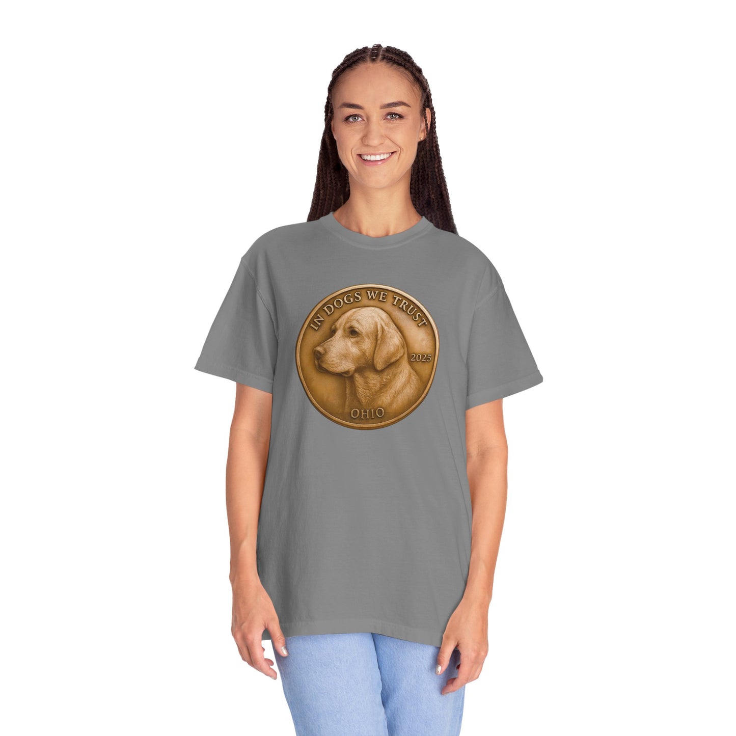 Ohio State Coin T-Shirt Collection - Proud Dog Breed Illustrations