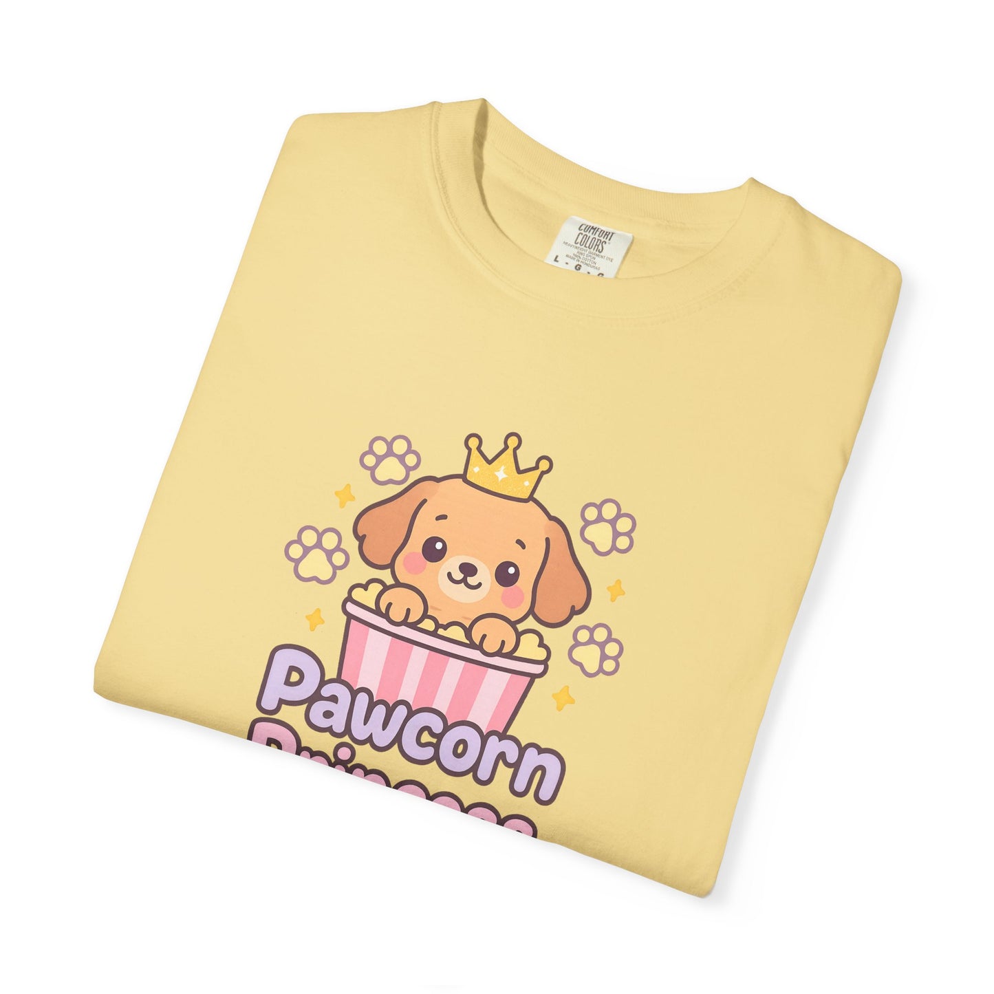 Pawprint Princess T-Shirt, Cute Dog Lover Tee, Funny Pet Shirt, Gift for Dog Moms, Animal Lover Clothing