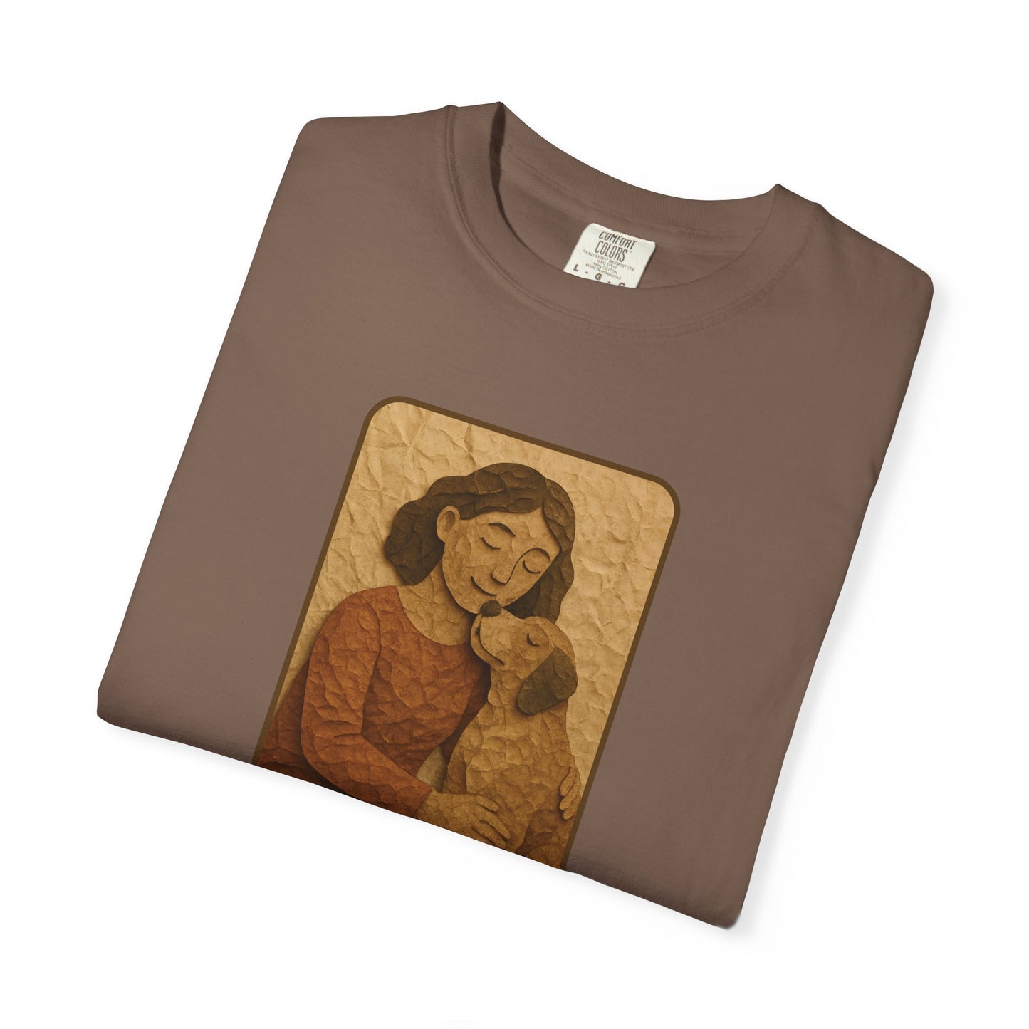 Dog Mom T-shirt - Unisex Garment-Dyed Tee for Pet Lovers