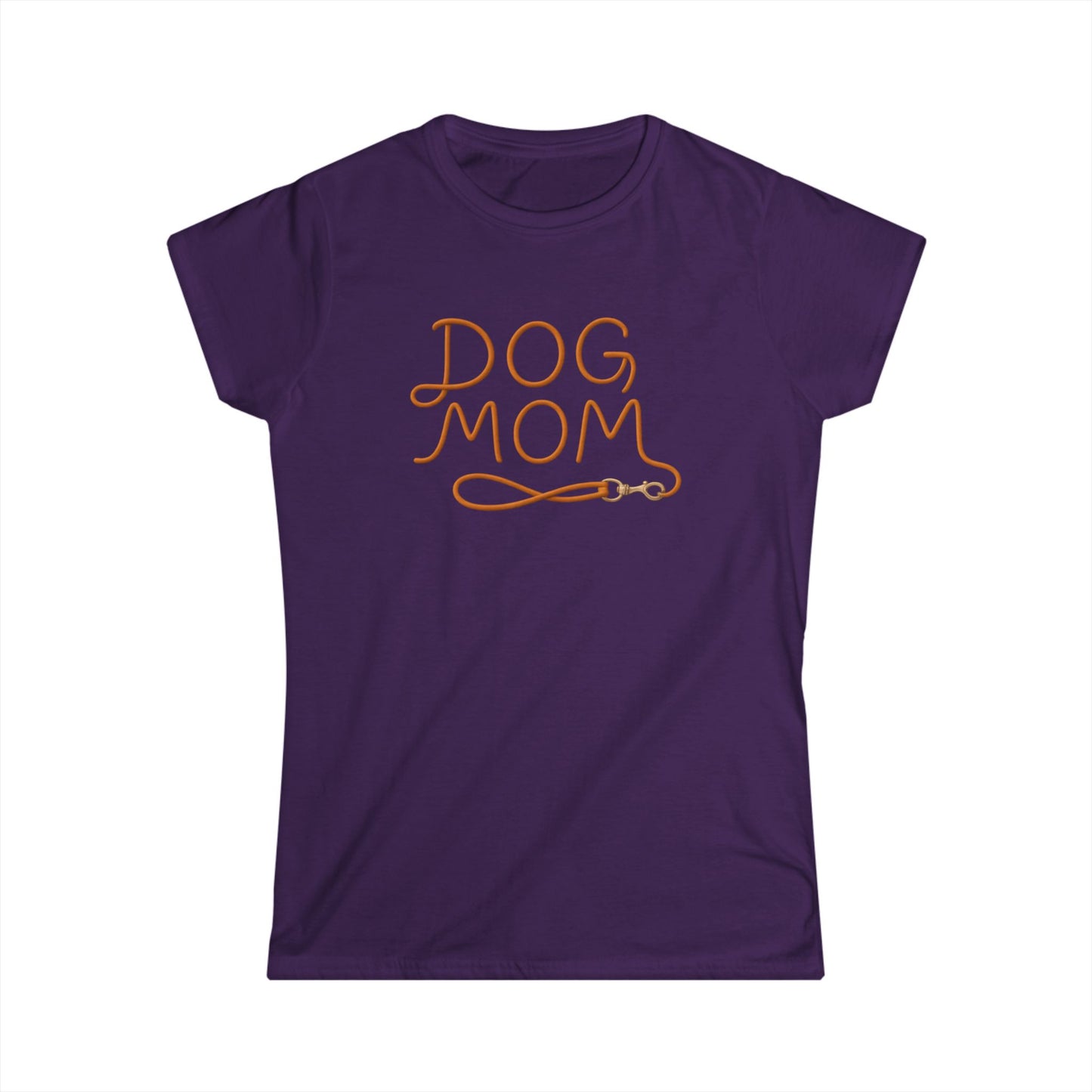 Dog Mom Softstyle Tee, Cute Dog Lover Shirt, Gifts for Dog Owners, Women's Casual T-Shirt, Pet Themed Apparel, Dog Lover Gift Idea