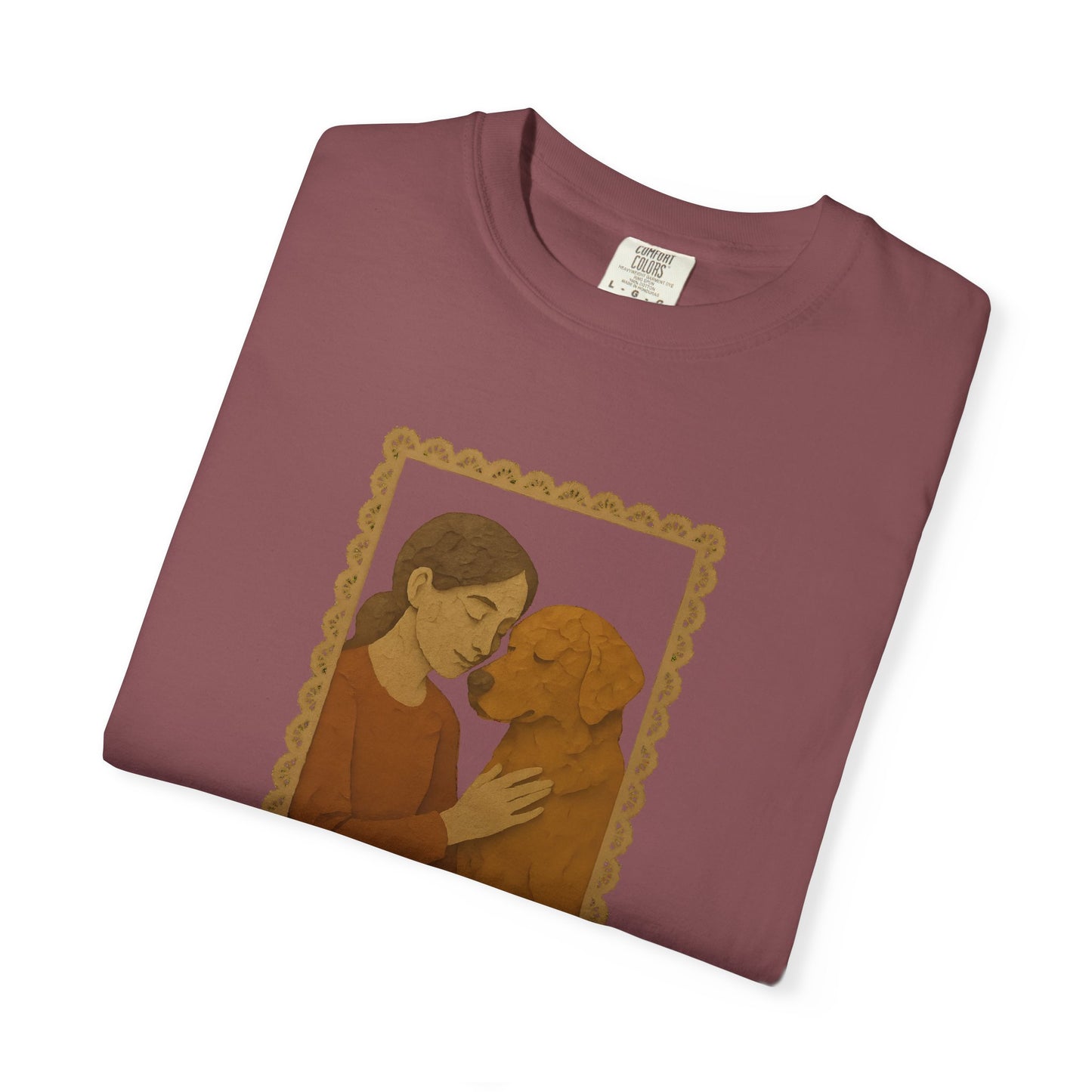 Dog Mom T-shirt - Unisex Garment-Dyed Tee for Pet Lovers