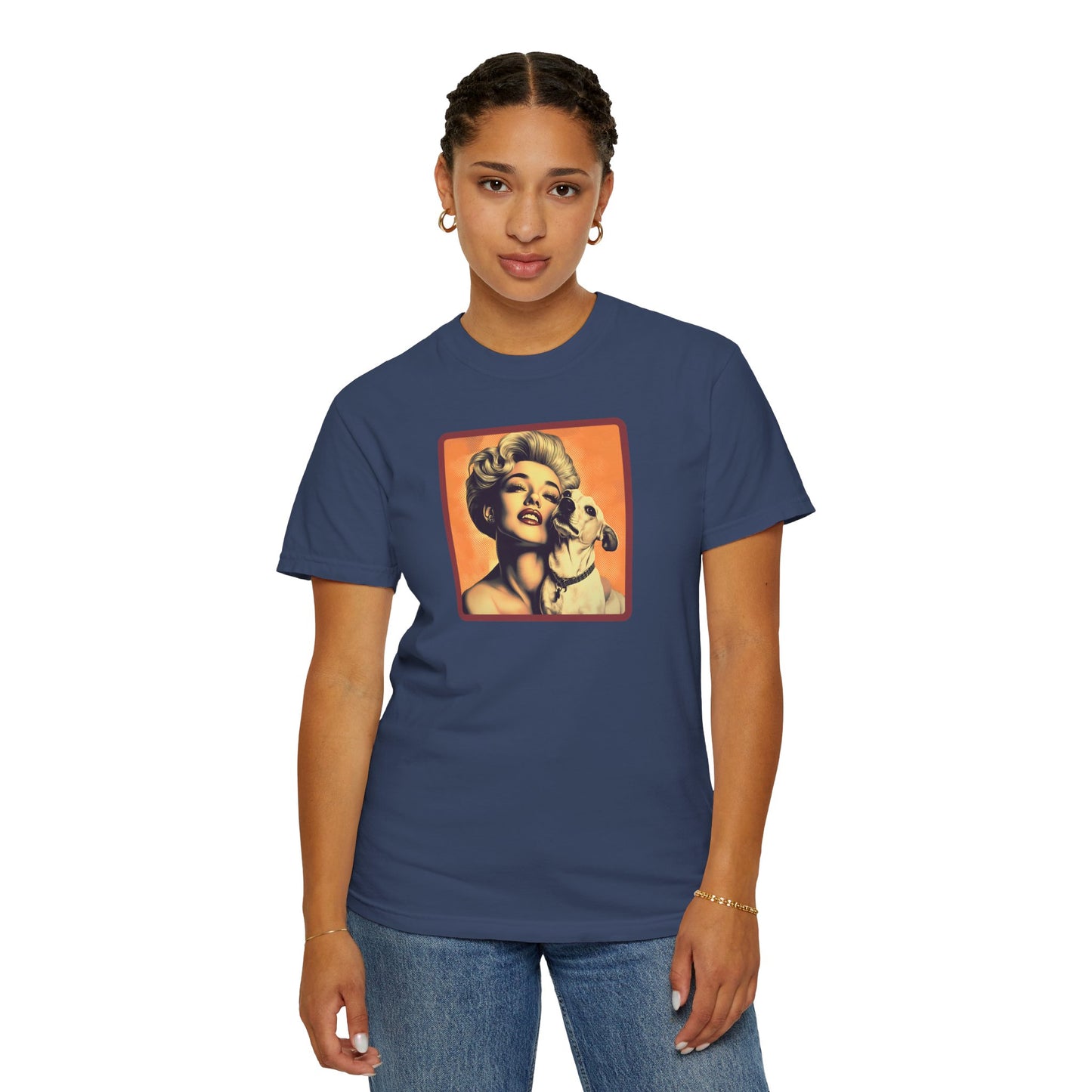 Vintage Poster T-Shirt - Unisex Garment-Dyed Tee