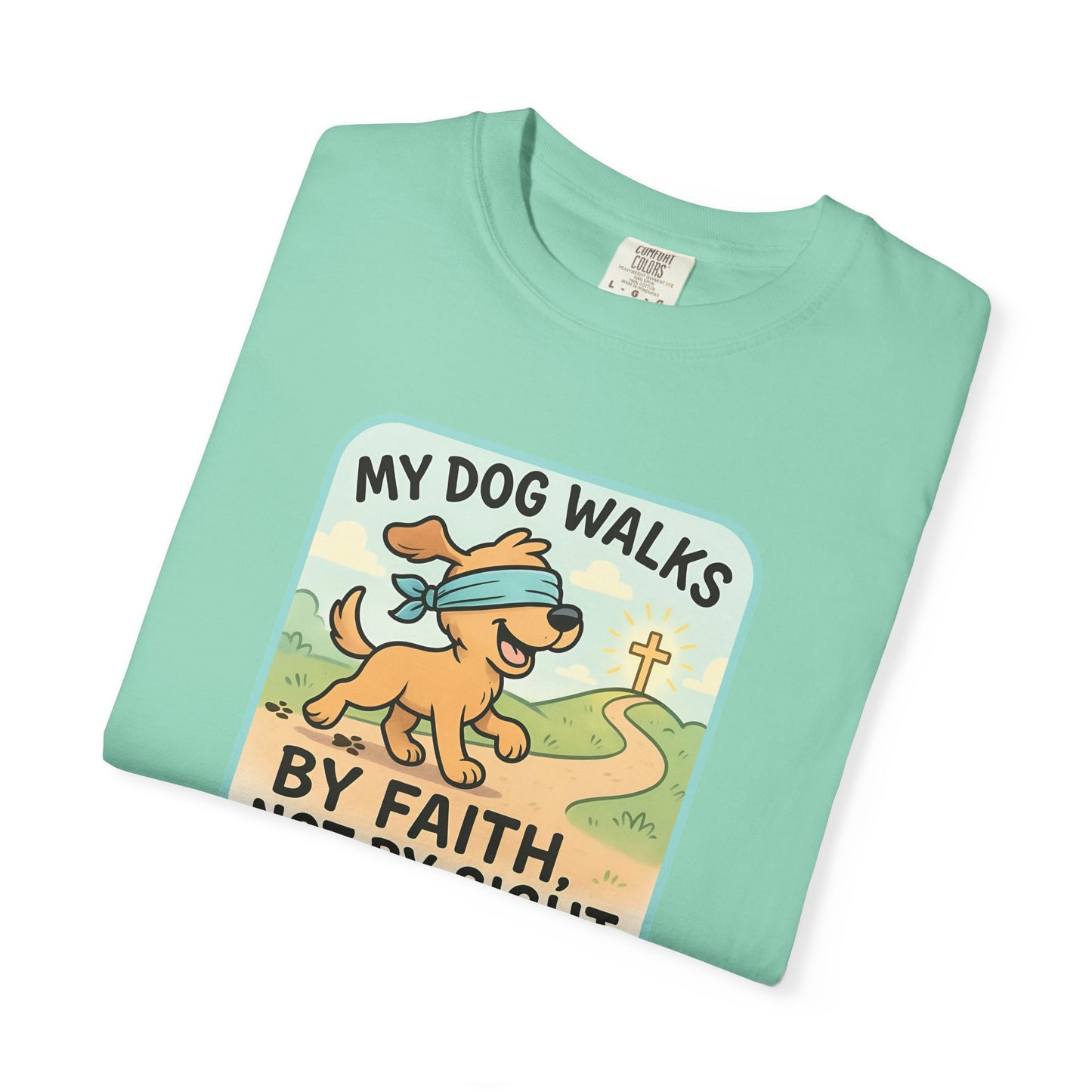Faith-Inspired Dog Lover T-Shirt, Pet Owner Gifts, Cute Dog Apparel, Faith and Pets Merchandise, Casual Summer Wear