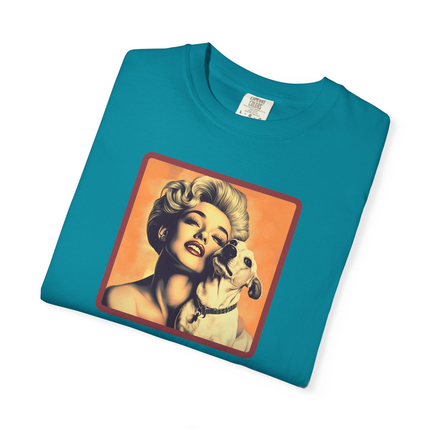 Vintage Poster T-Shirt - Unisex Garment-Dyed Tee