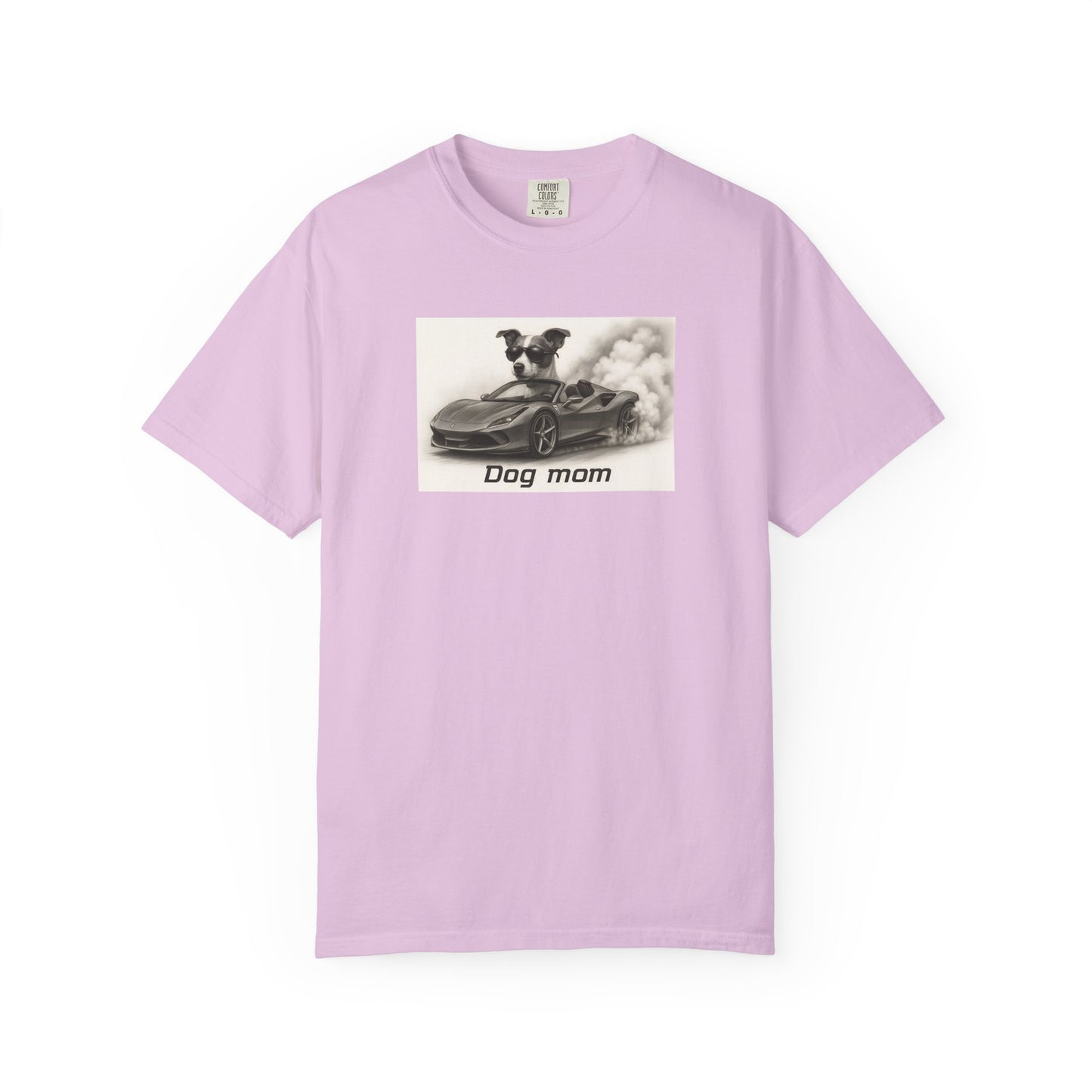Dog Mom - Jack Russell Terrier - “Cool Dogs in Cool Cars” T-Shirt Collection