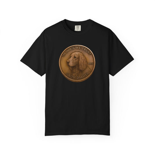 South Dakota State Coin T-Shirt Collection - Proud Dog Breed Illustrations