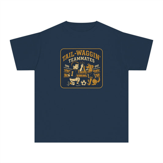 Youth Tee Tail-Waggin' Teammates Midweight
