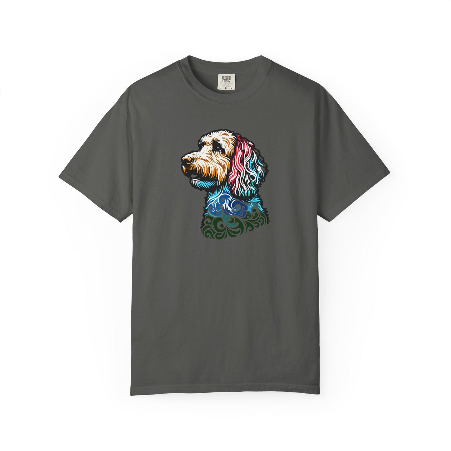 Labradoodle Love Tee – Color Splash Edition