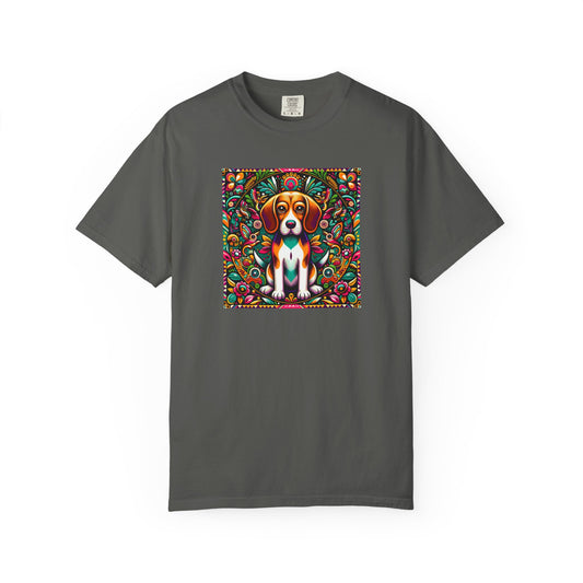 Vibrant Dog Art Tee