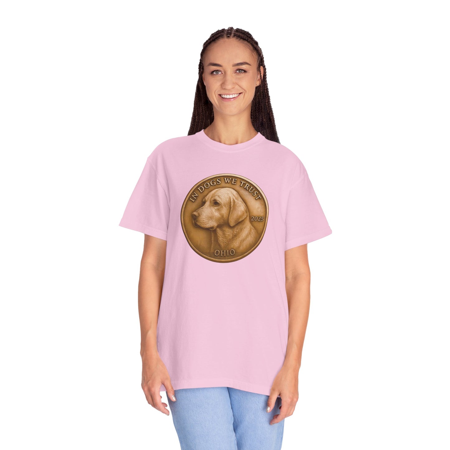 Ohio State Coin T-Shirt Collection - Proud Dog Breed Illustrations