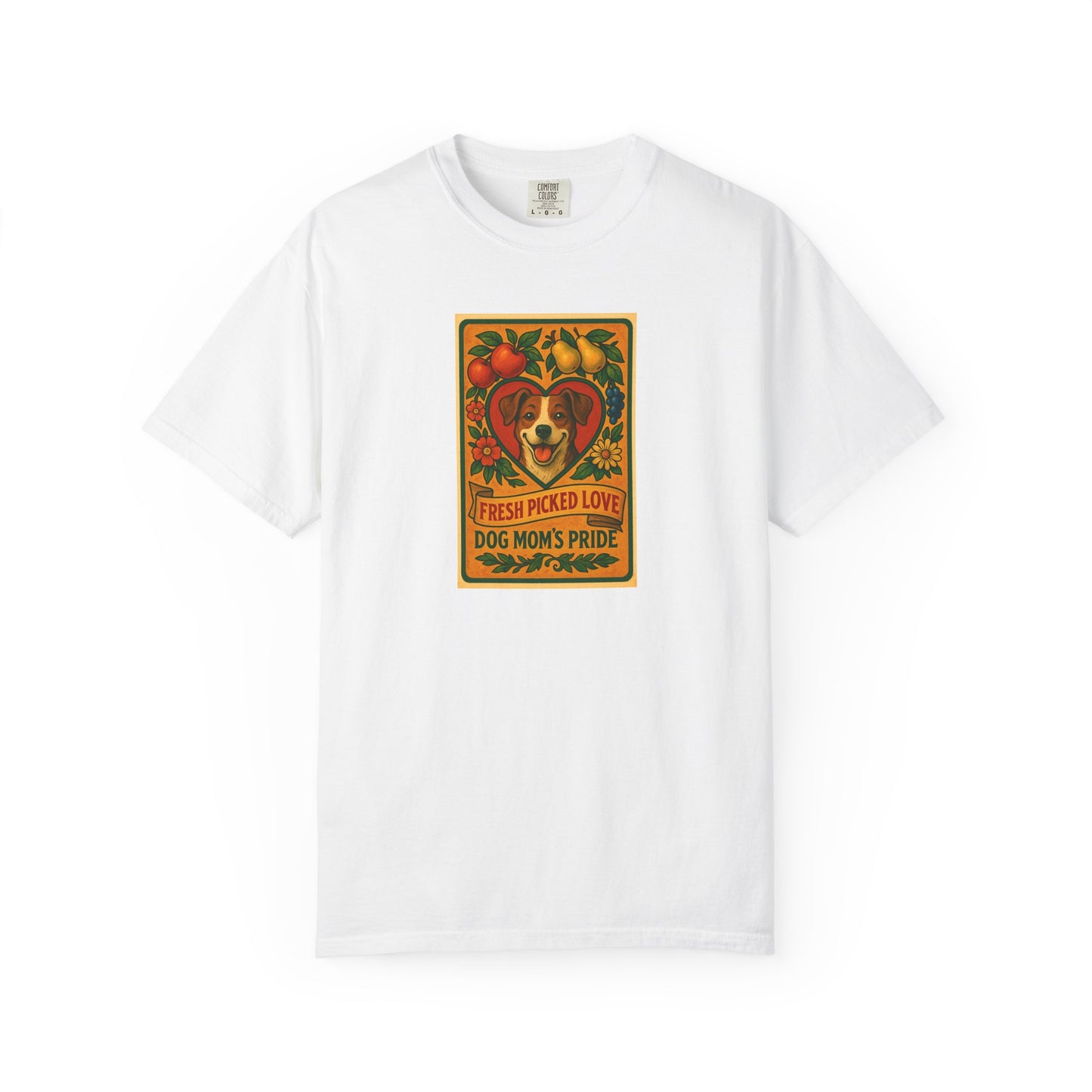 Fresh Picked Love Dog Mom's Pride T-Shirt