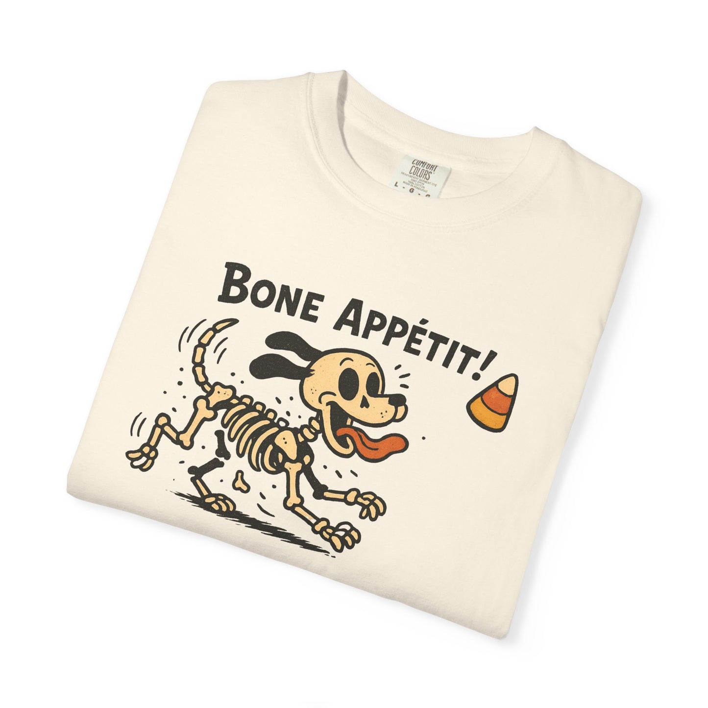 Funny Dog Skeleton T-shirt, Halloween Humor Shirt, Gift for Pet Lovers, Casual Tee, Unisex Vintage Style