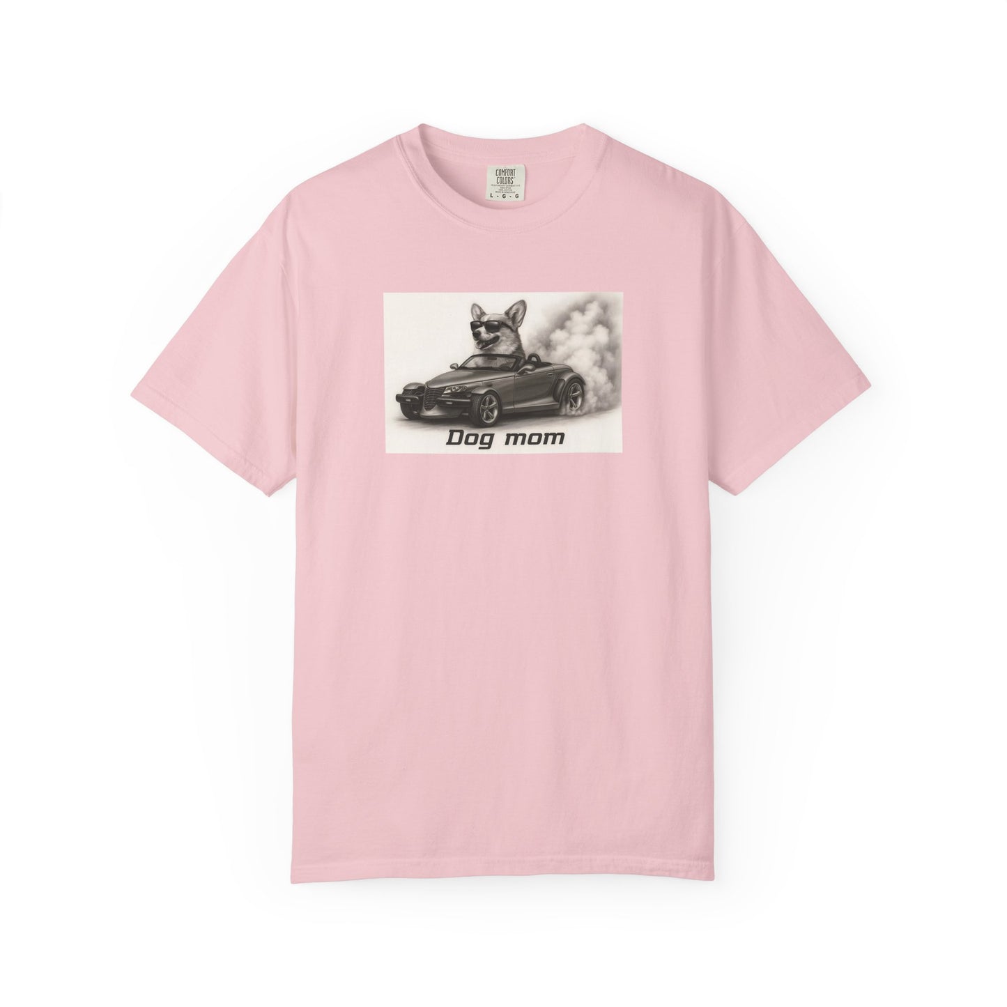 Dog Mom - Corgi - “Cool Dogs in Cool Cars” T-Shirt Collection
