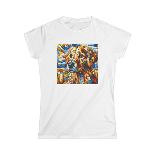 “Golden Glow – Golden Retriever Tee” - Perfect Pet Lover Gift