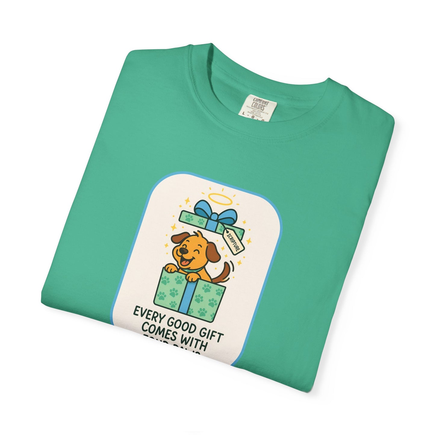 Dog Lover's Gift Tee - Every Good Gift Comes with Four Paws, Pet Owners, Animal Lover Shirt, Unique Gift for Dog Lovers, Casual [...]