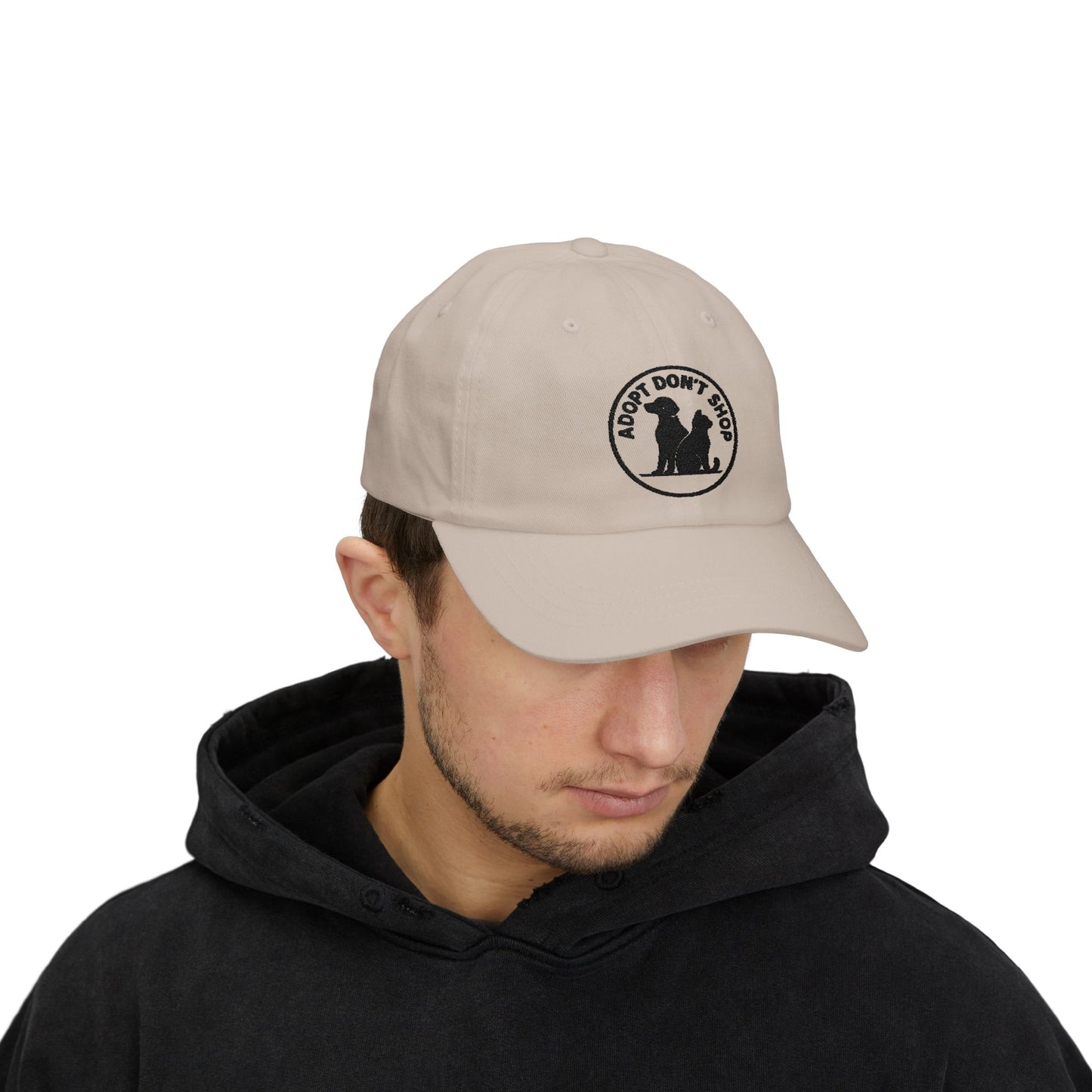 Adopt Don't Shop Dad Cap for Everyday Style, Casual Hat for Dads, Father's Day Gift, Outdoor Adventures, Relaxed Summer Look