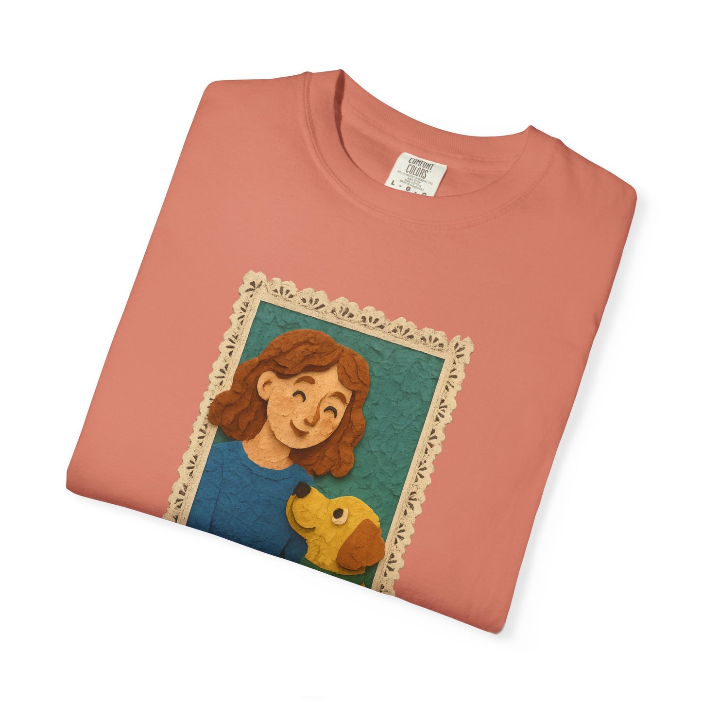 Dog Mom T-shirt - Unisex Garment-Dyed Tee for Pet Lovers