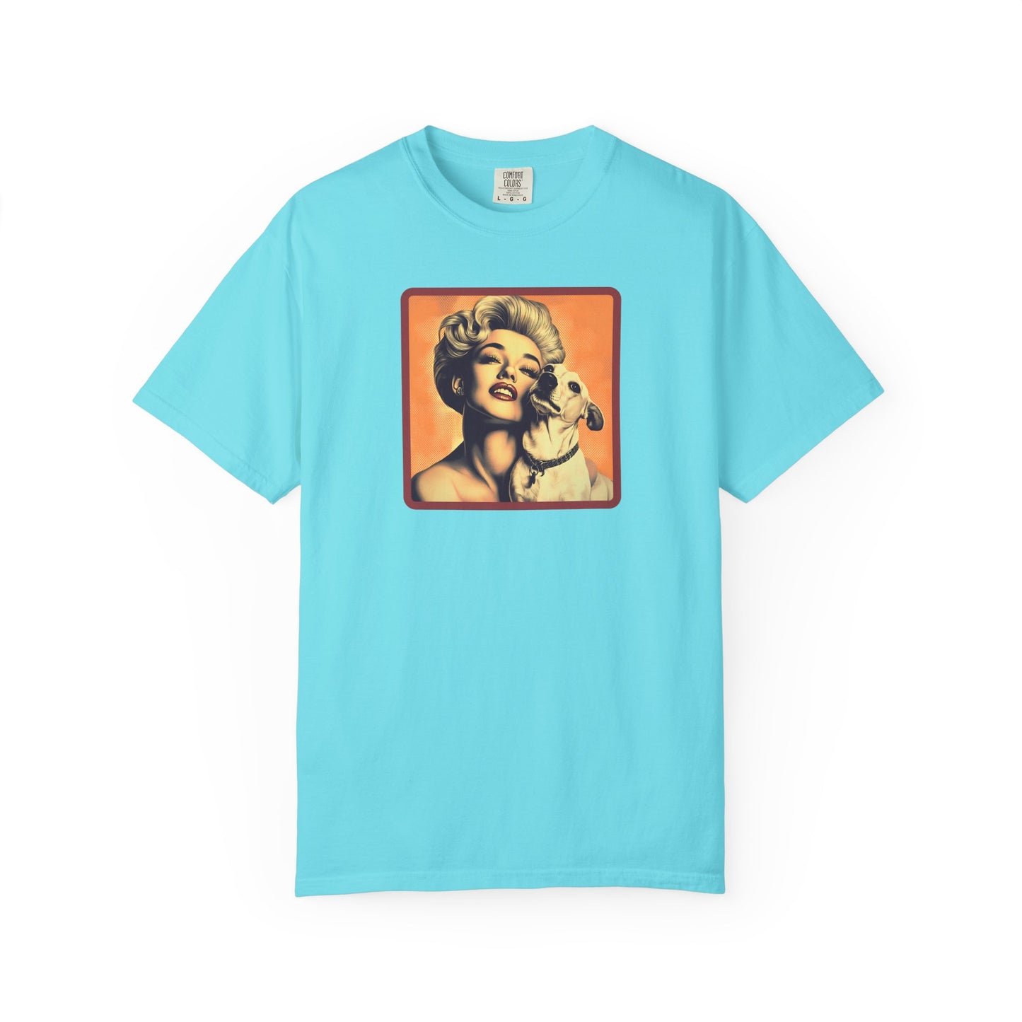 Vintage Poster T-Shirt - Unisex Garment-Dyed Tee
