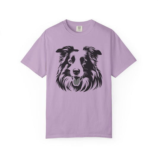 🖤 The Classic Collie – B/W Art Border Collie Tee - Perfect Gift for Dog Lovers