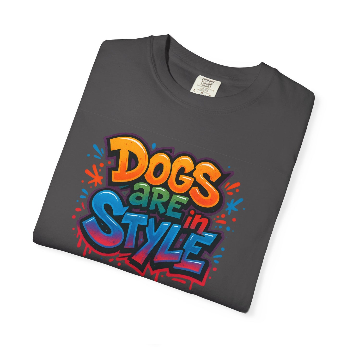 Stylish Dog Lovers T-Shirt - "Dogs are in STYLE"