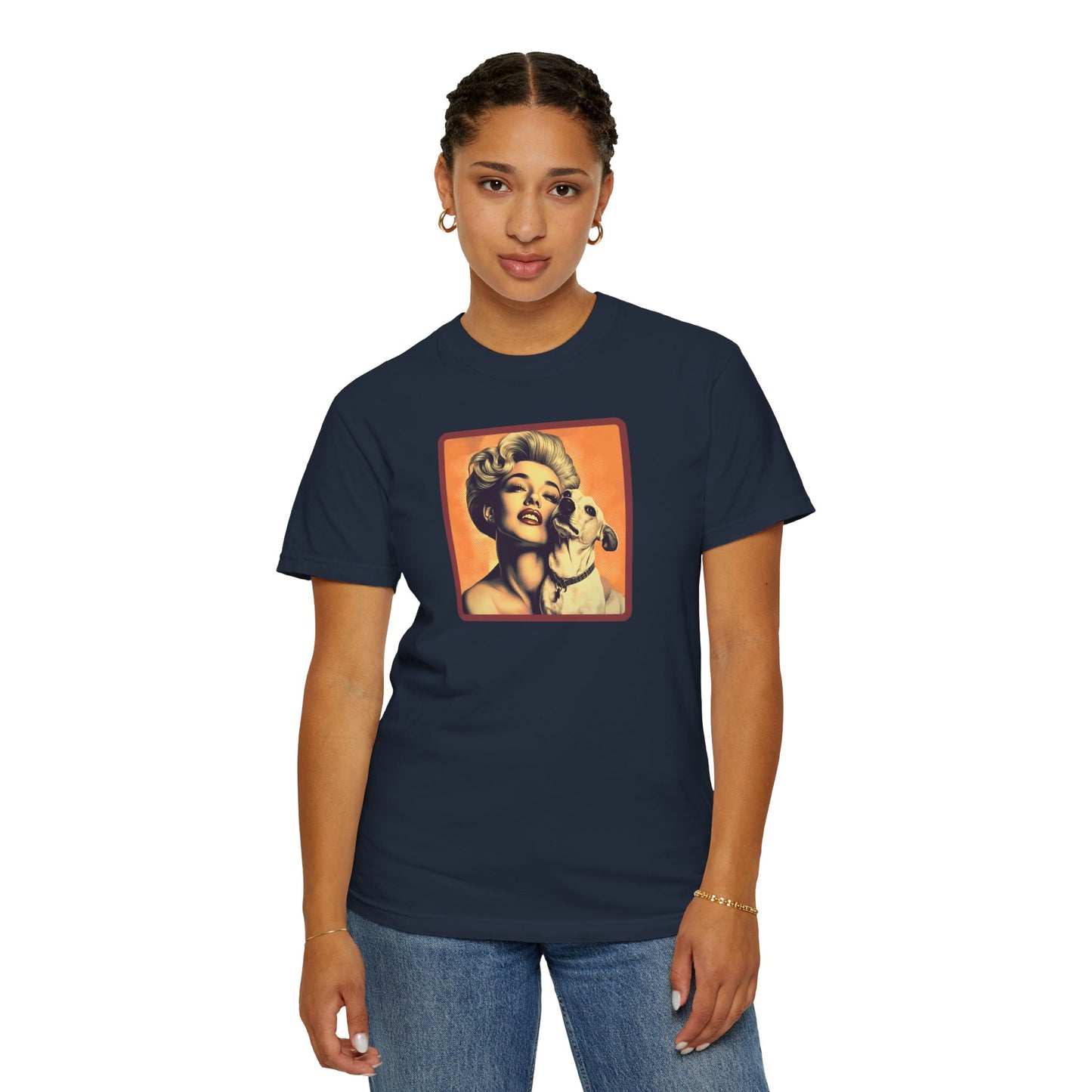 Vintage Poster T-Shirt - Unisex Garment-Dyed Tee