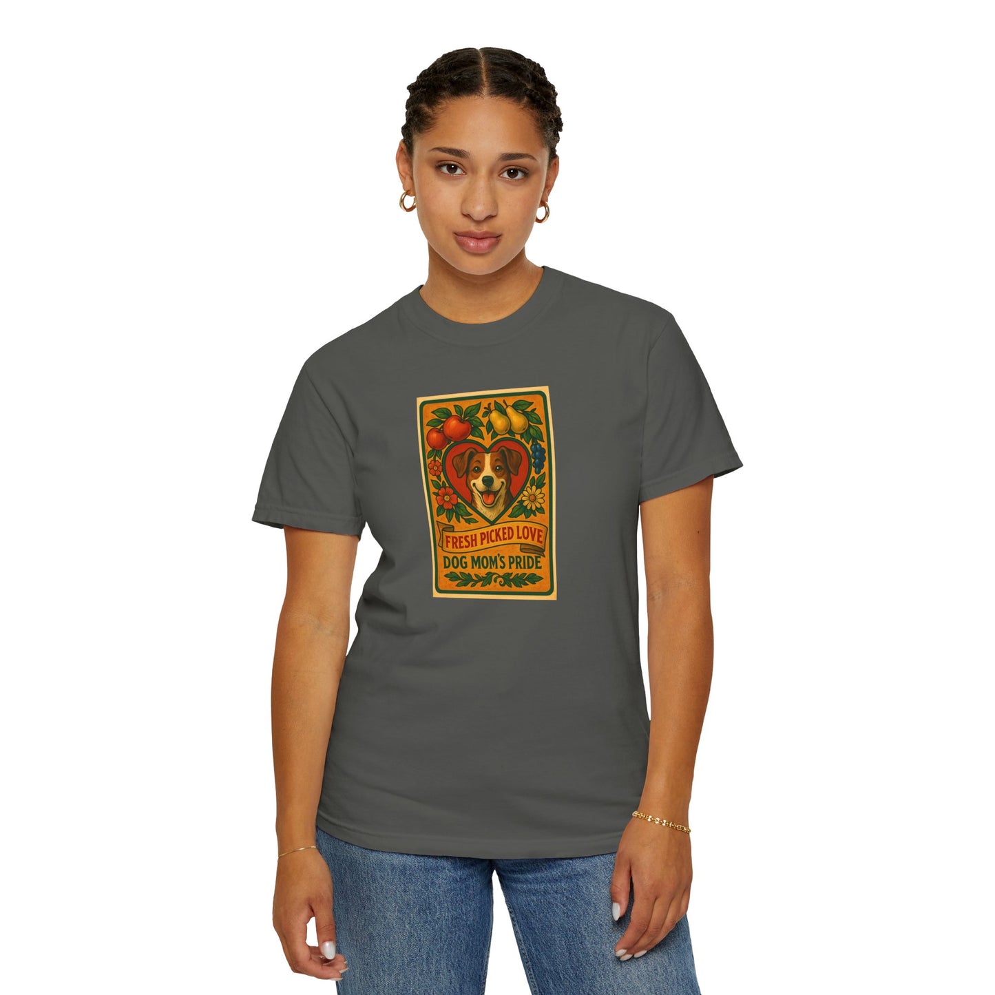 Fresh Picked Love Dog Mom's Pride T-Shirt