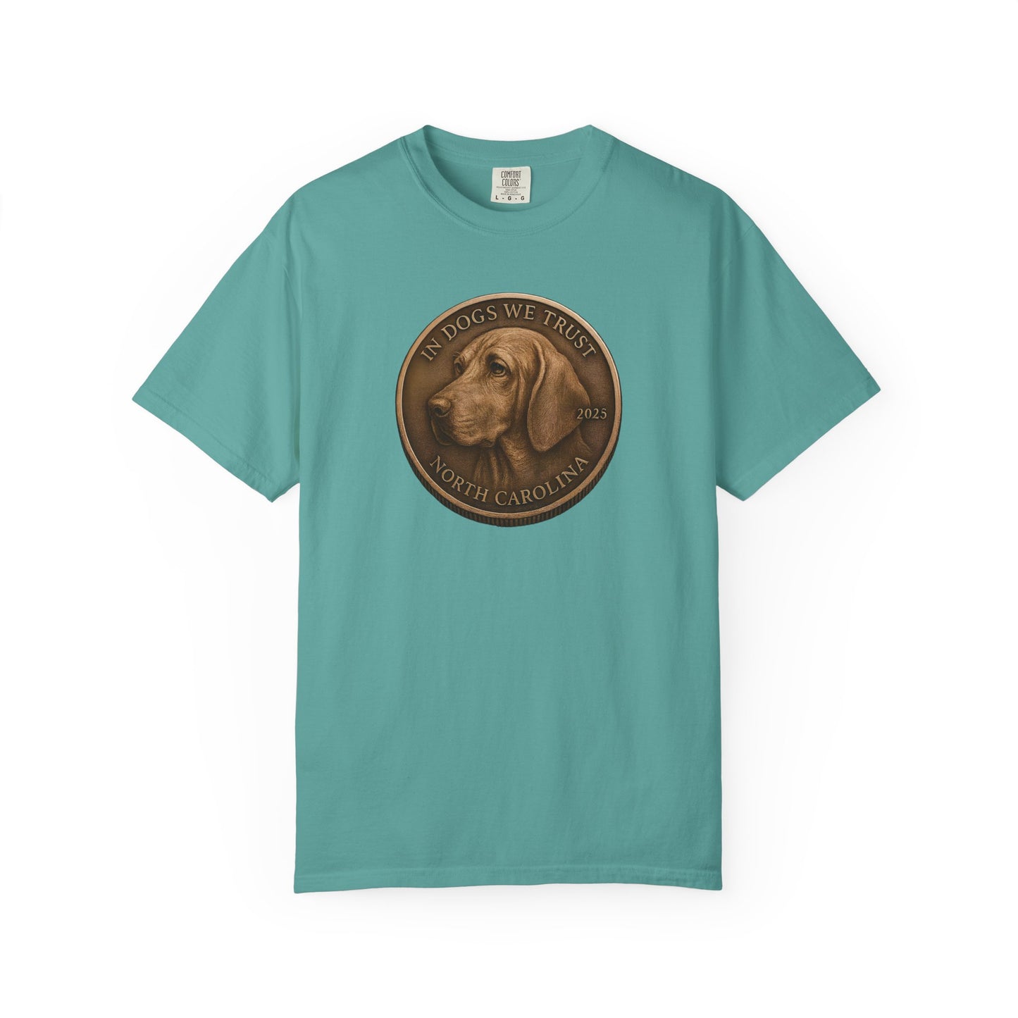 North Carolina State Coin T-Shirt Collection - Proud Dog Breed Illustrations