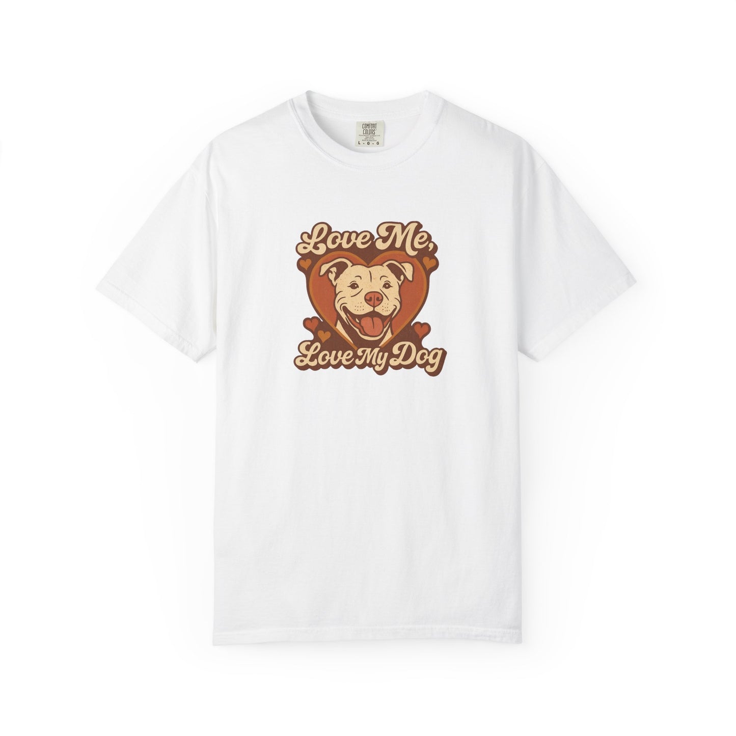 Pitbull Love Me Love My Dog Tee
