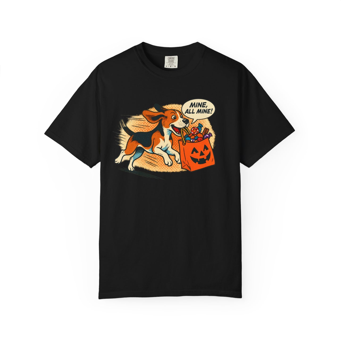 Playful Halloween Dog T-Shirt | Cute Pet Lover Tee, Unisex Graphic Shirt, Funny Fall Apparel, Gift for Dog Owners