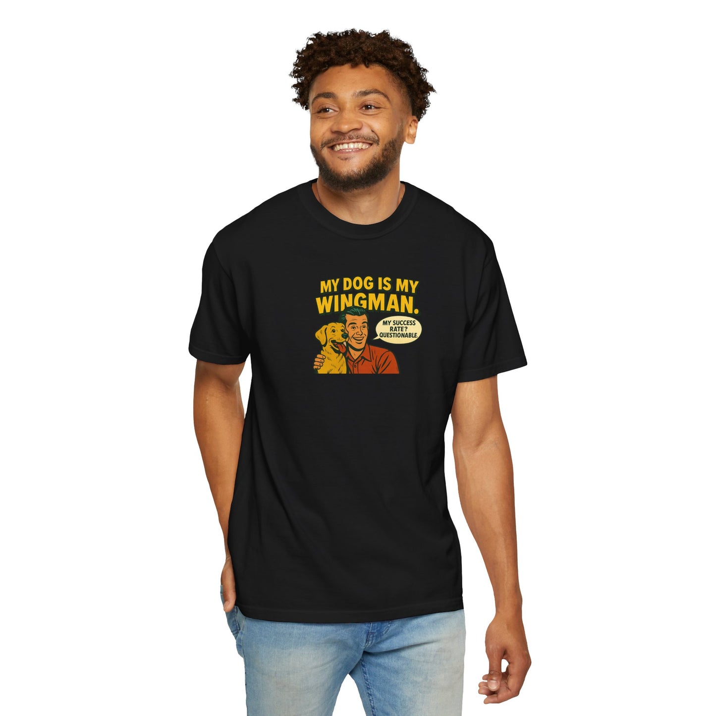Wingman Dog Dad T-Shirt