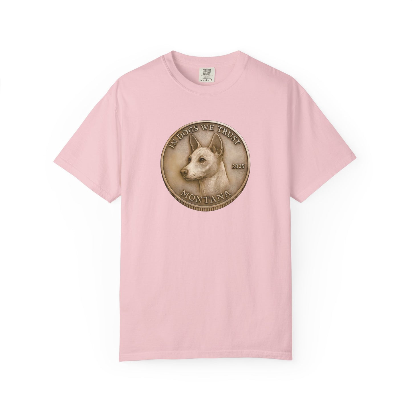 Montana State Coin T-Shirt Collection - Proud Dog Breed Illustrations