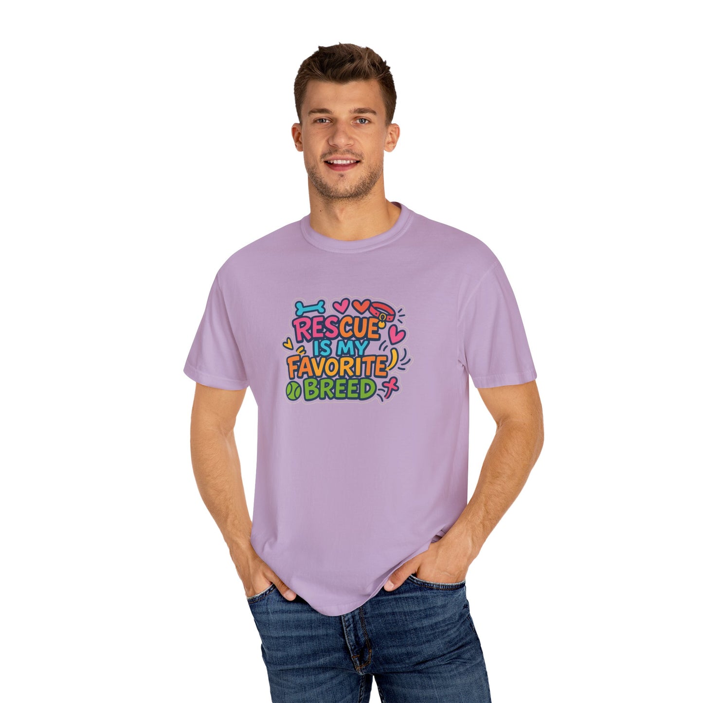Rescue Dog Lover Unisex T-Shirt - Perfect Gift for Pet Owners, Animal Rescue Support, Casual Wear, Dog Adoption Events, Animal Lovers [...]