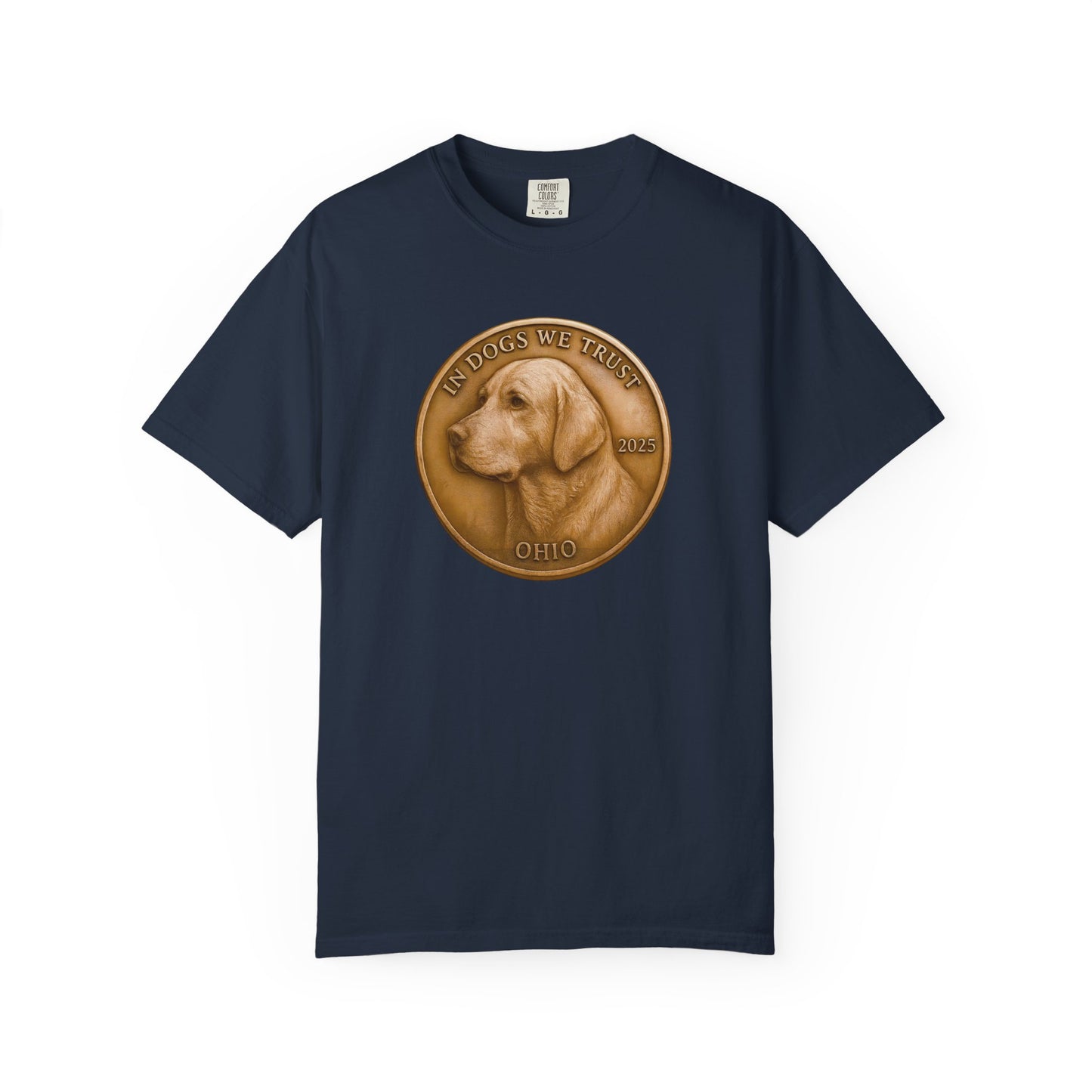 Ohio State Coin T-Shirt Collection - Proud Dog Breed Illustrations