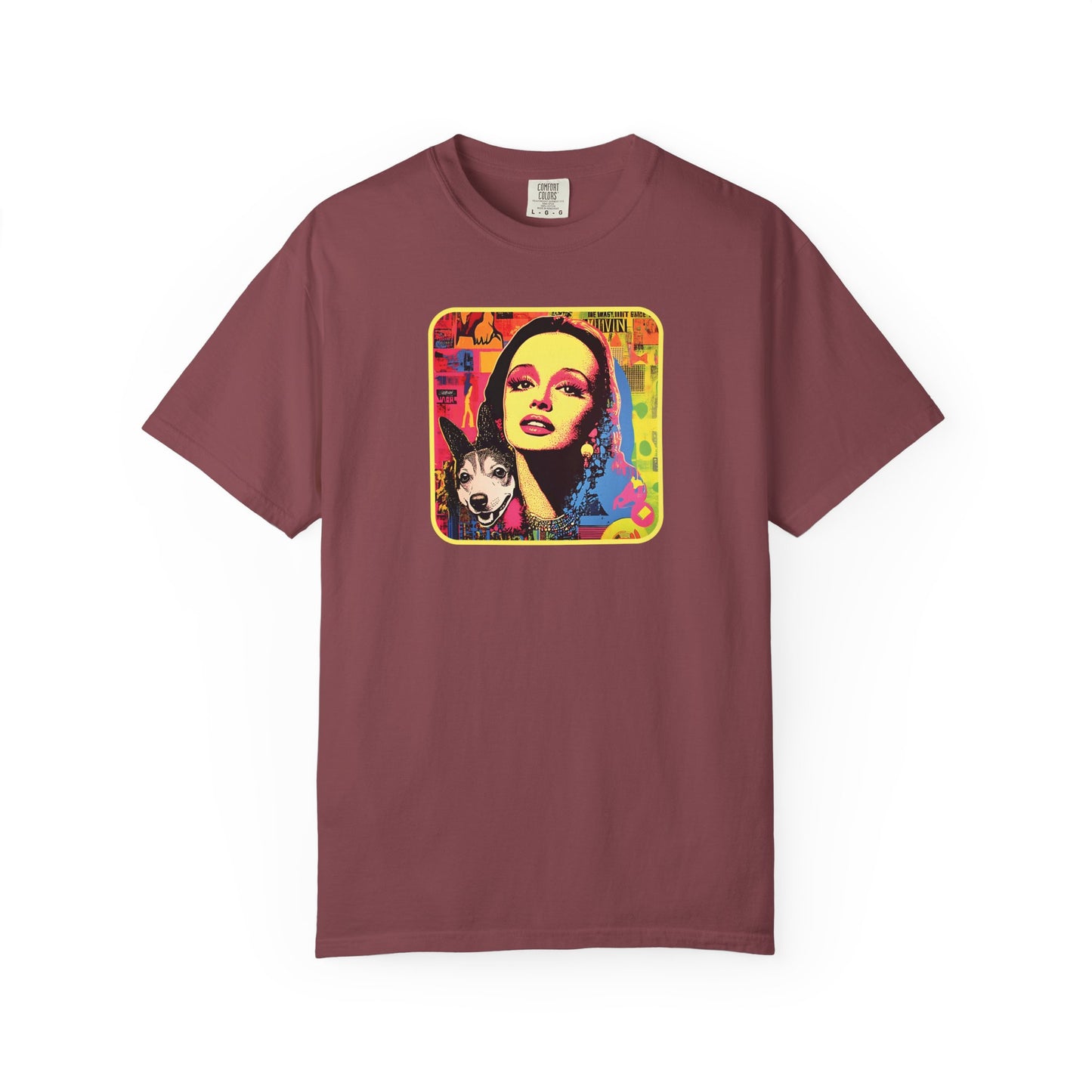 Pop Art Mom and Dog T-Shirt