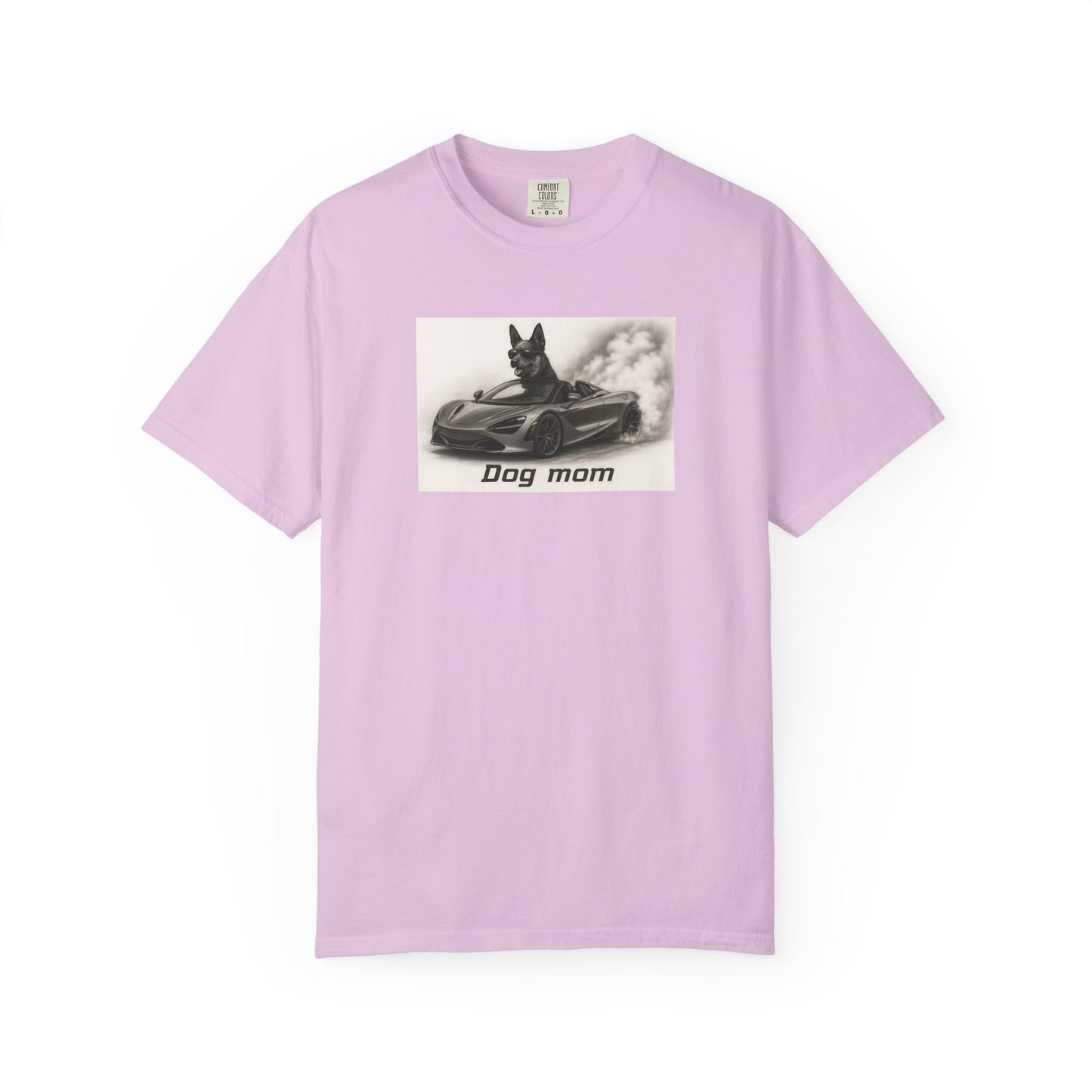 Dog Mom - Blue Heeler - “Cool Dogs in Cool Cars” T-Shirt Collection